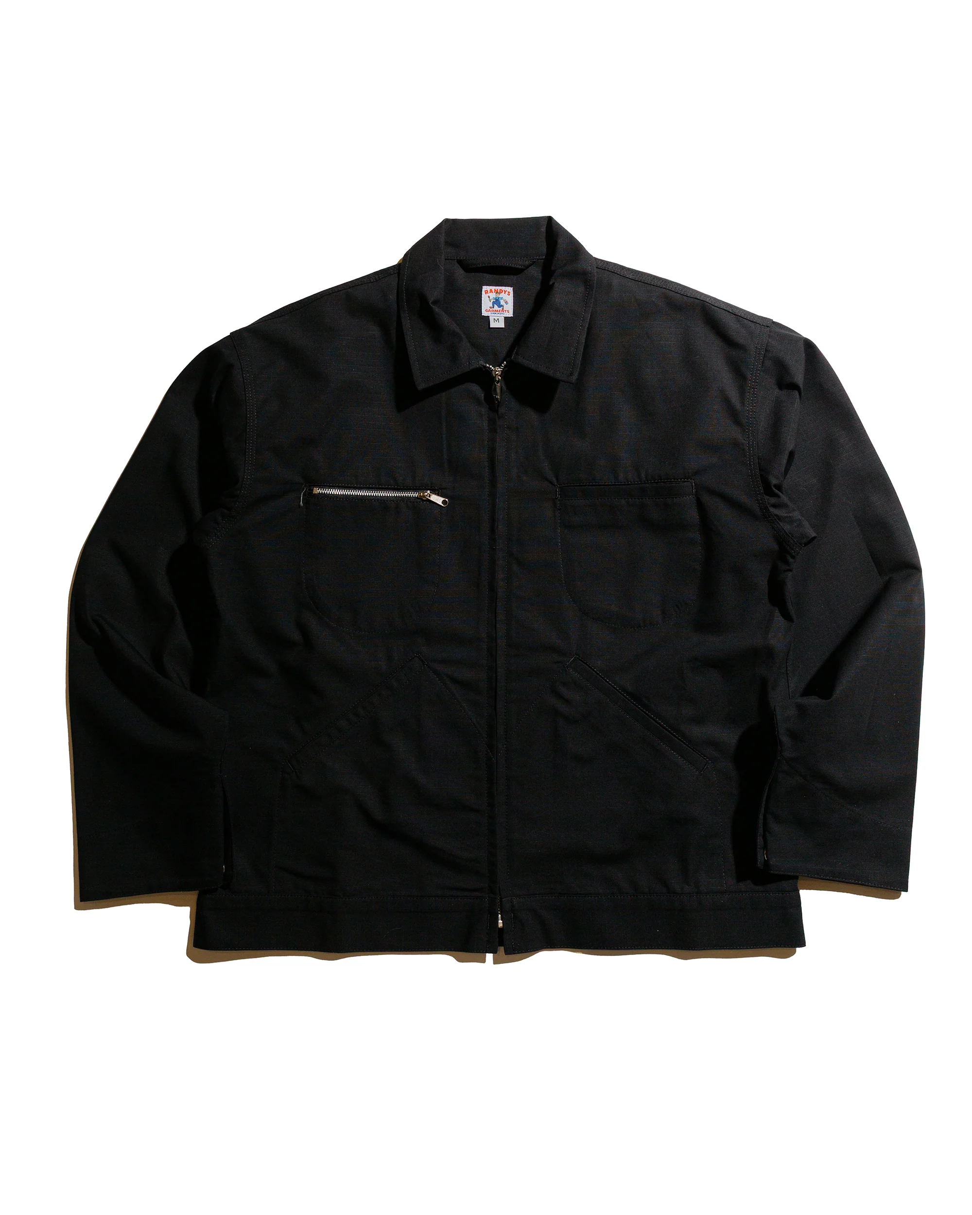 Randy's Garments Service Jacket Cotton Ripstop Black