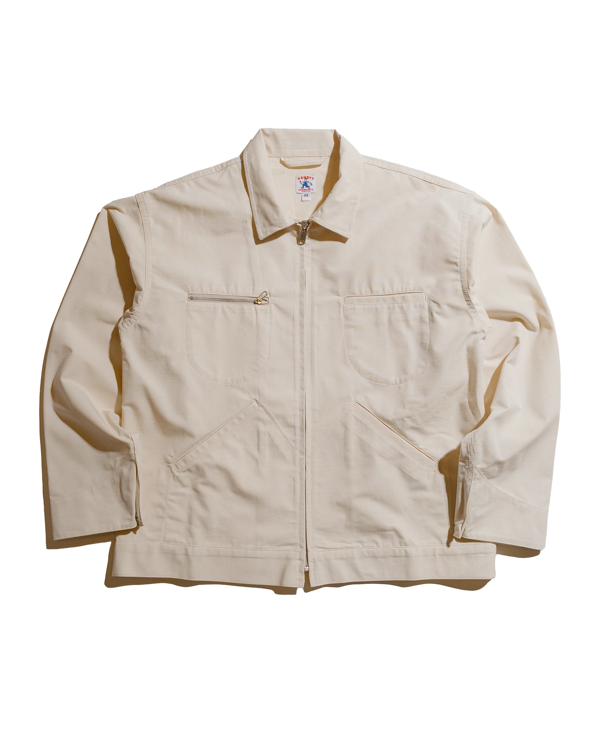 Randy's Garments Service Jacket Cotton Ripstop Natural