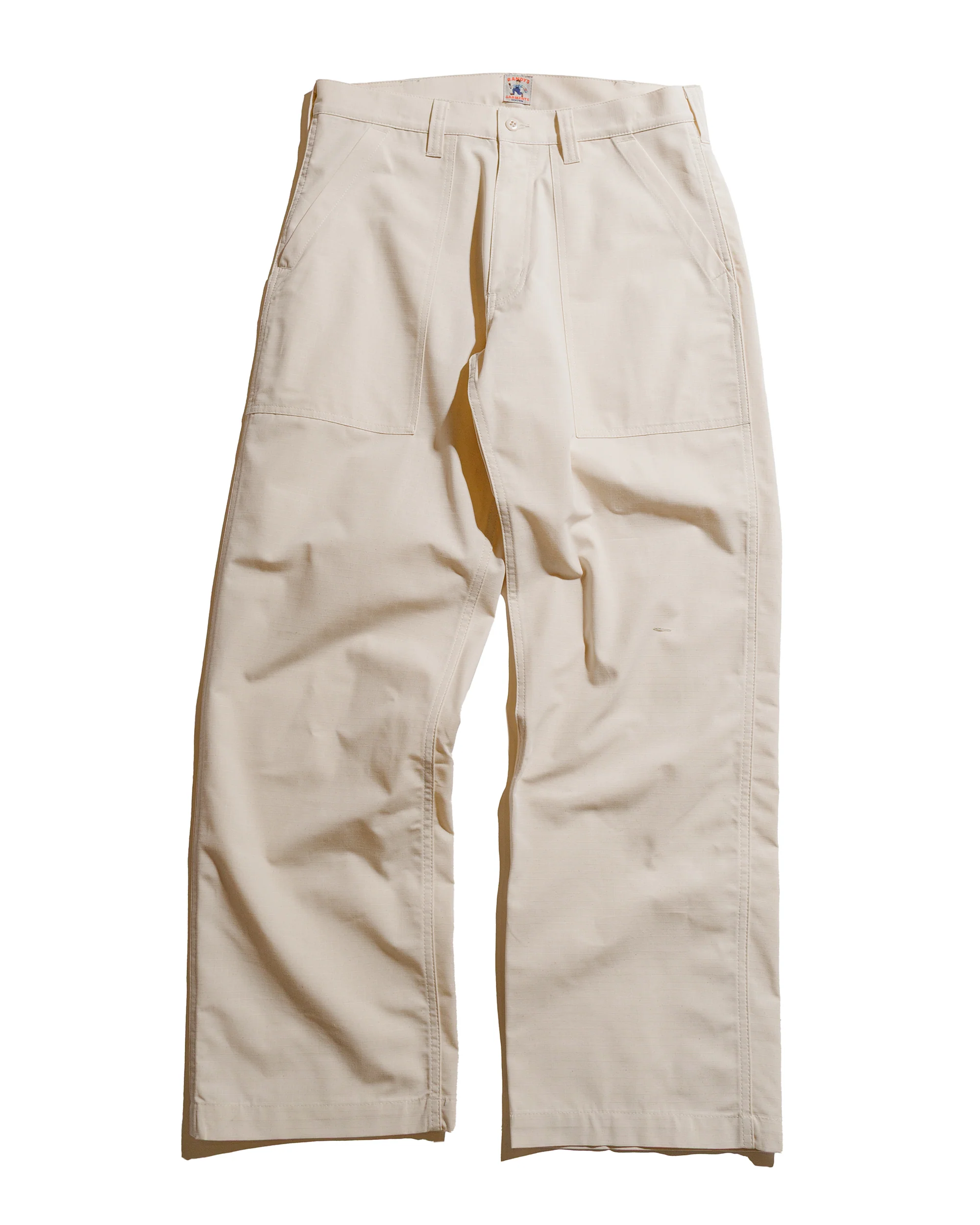 Randy's Garments Utility Pant Cotton Ripstop Natural