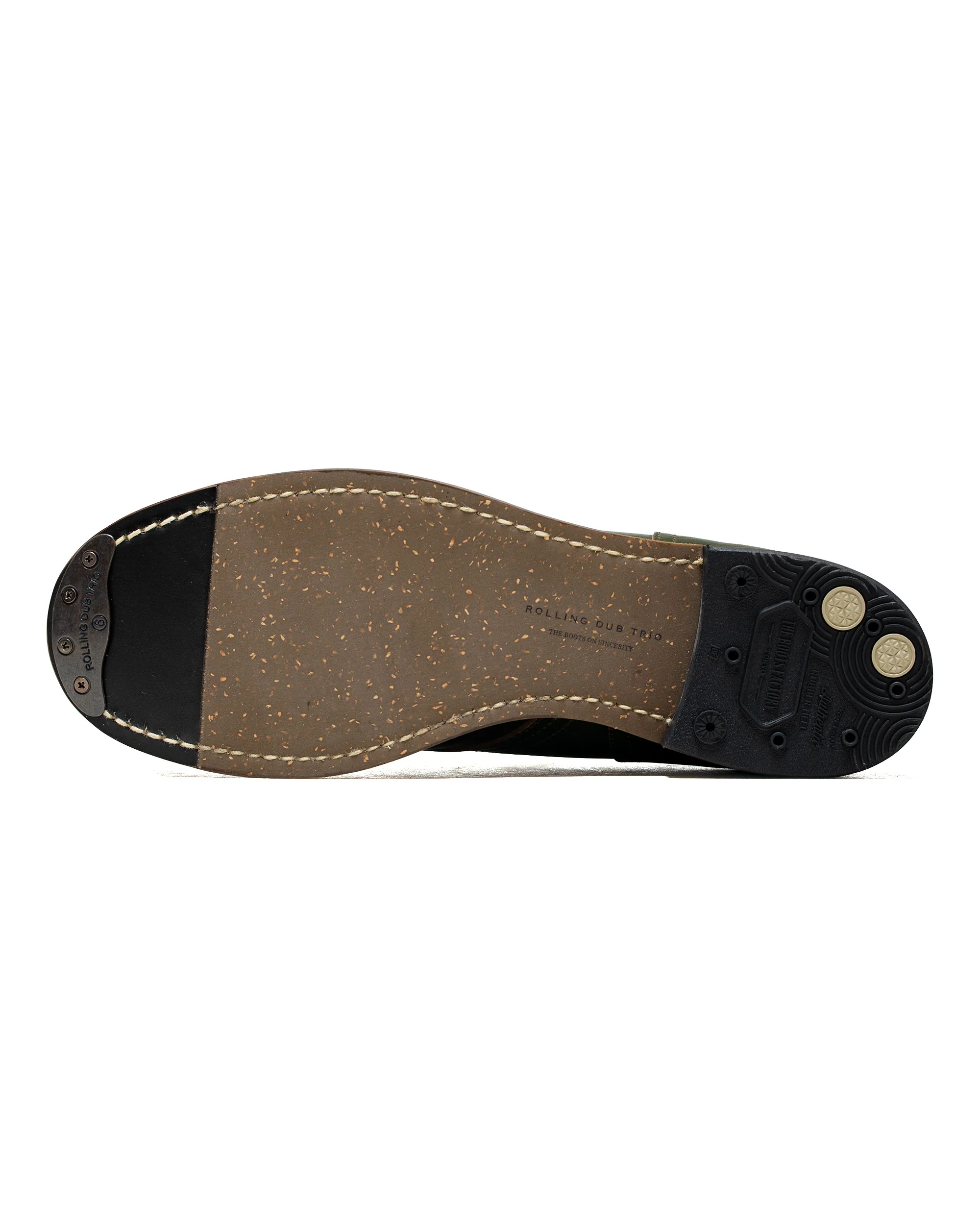 Rolling Dub Trio Coupen Green Horsehide - Image 5