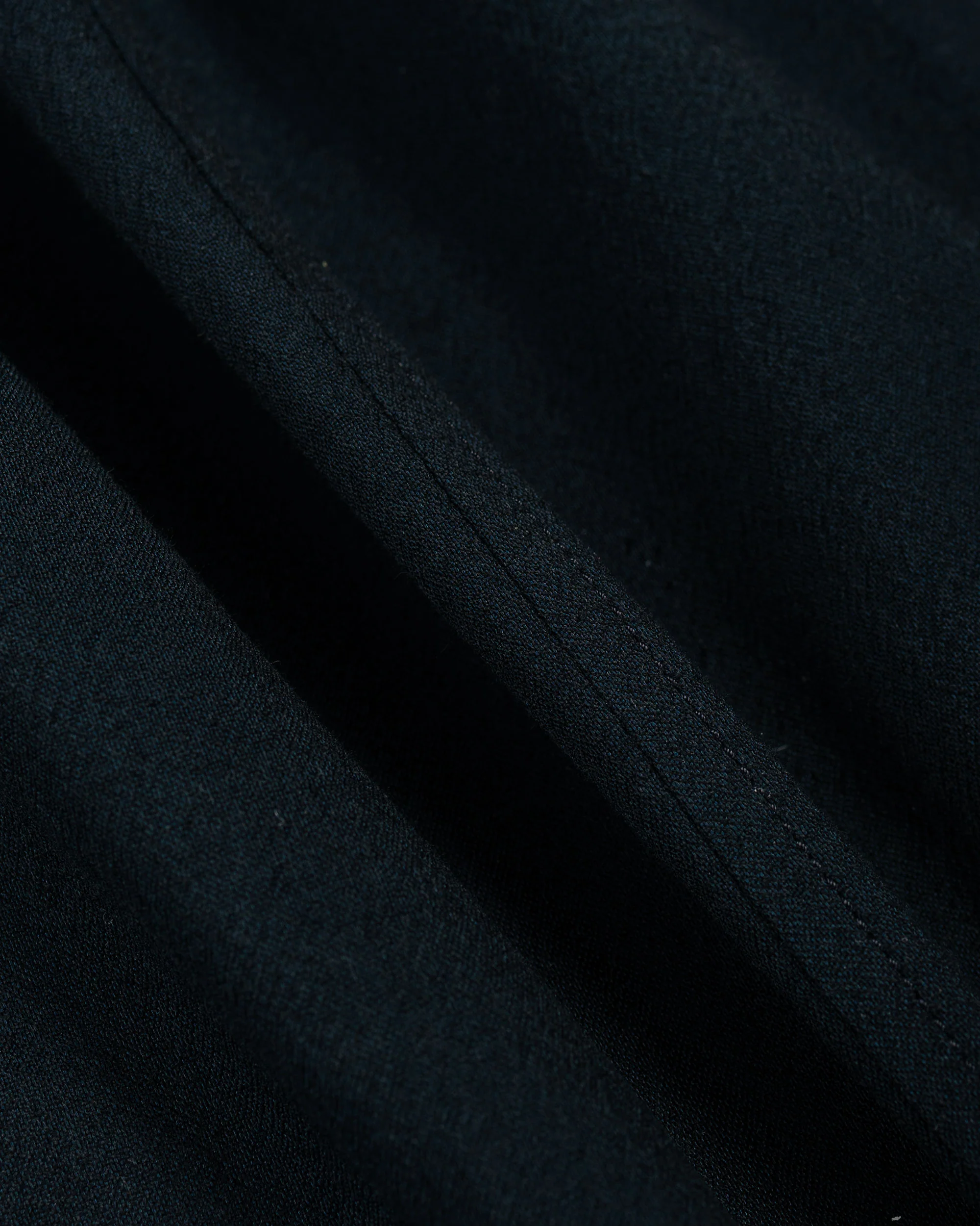 Sage de Cret WO/SI Tumble Washed Peaked Lapel Jacket Navy - Image 6