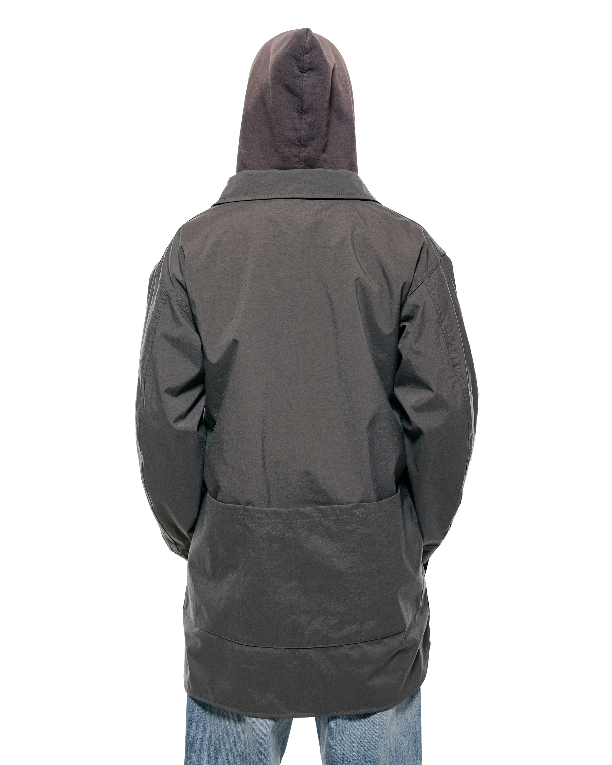 Sassafras Cultivator Coat Nylon Charcoal - Image 3