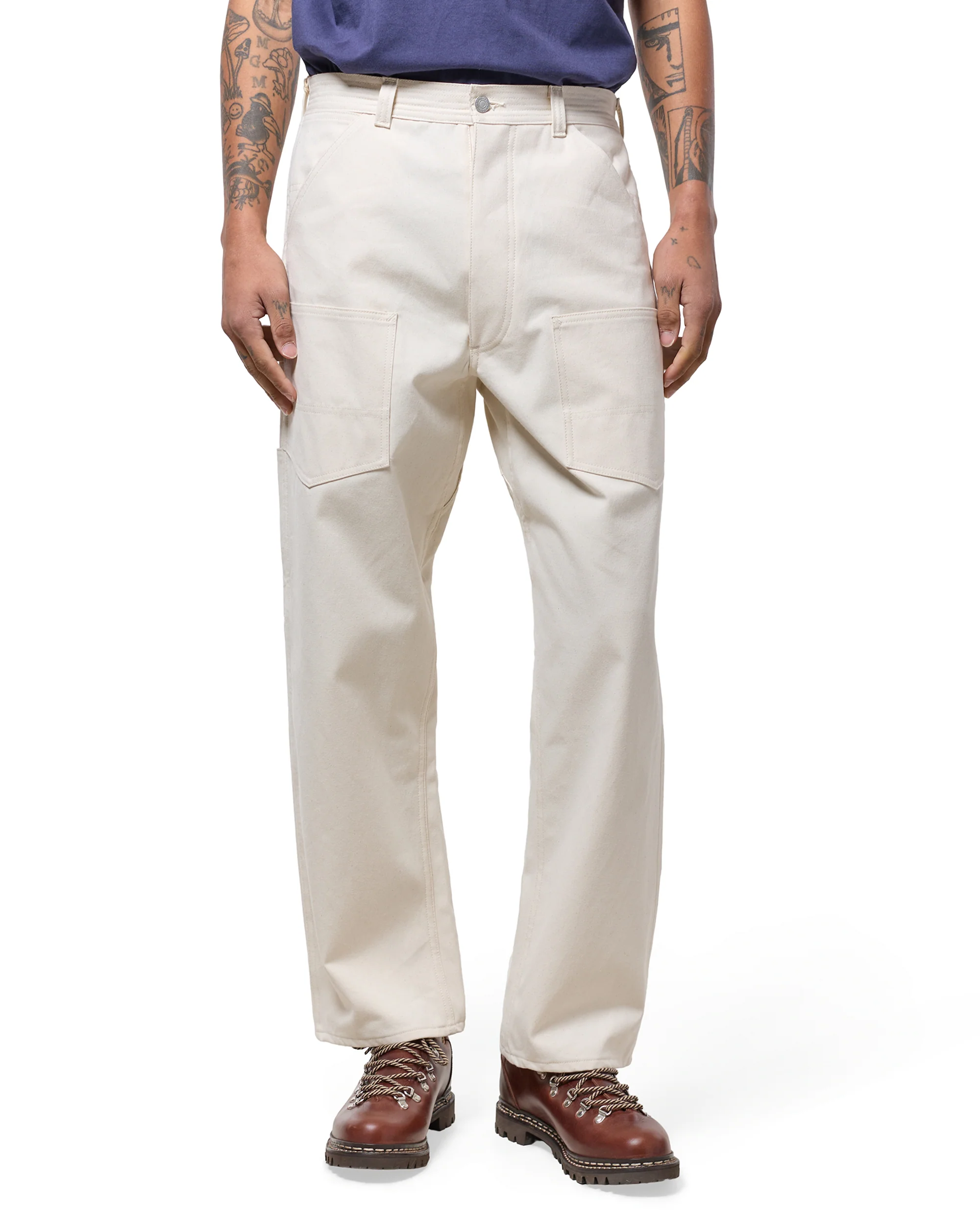 Sassafras D Pruner Pants Canvas Natural - Image 2