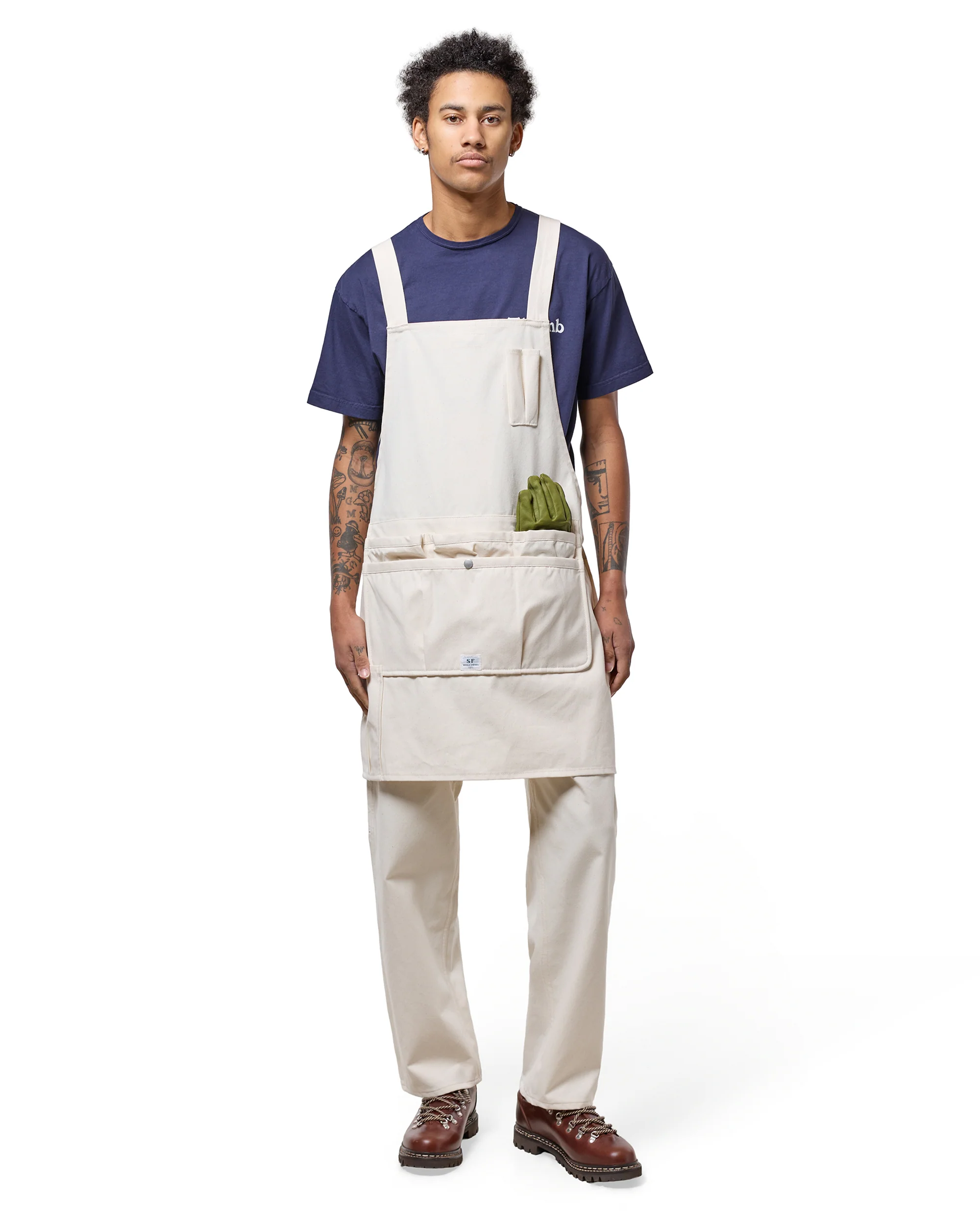 Sassafras D Pruner Pants Canvas Natural - Image 4