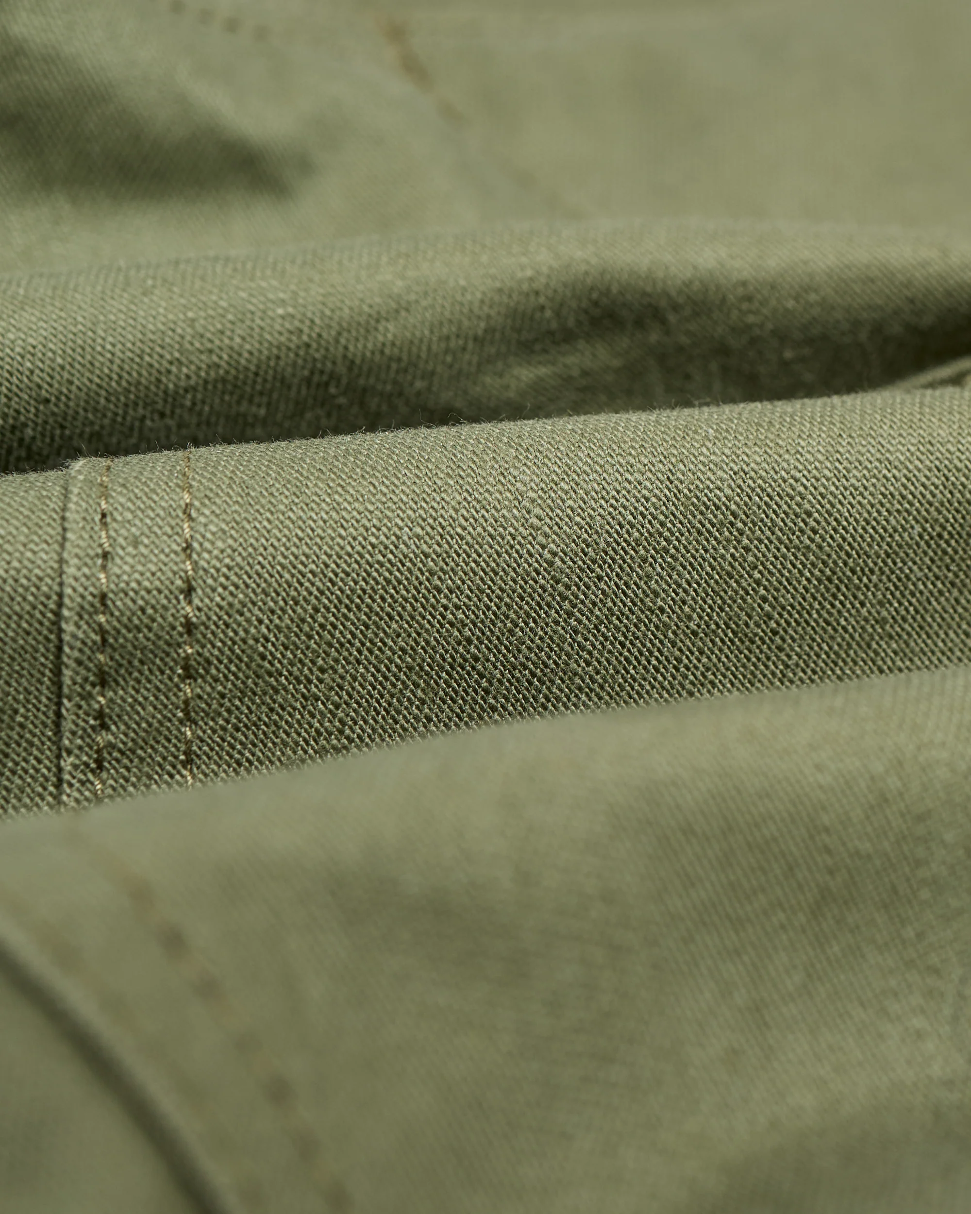 Sassafras D Scoop Pants Back Satin Olive - Image 6