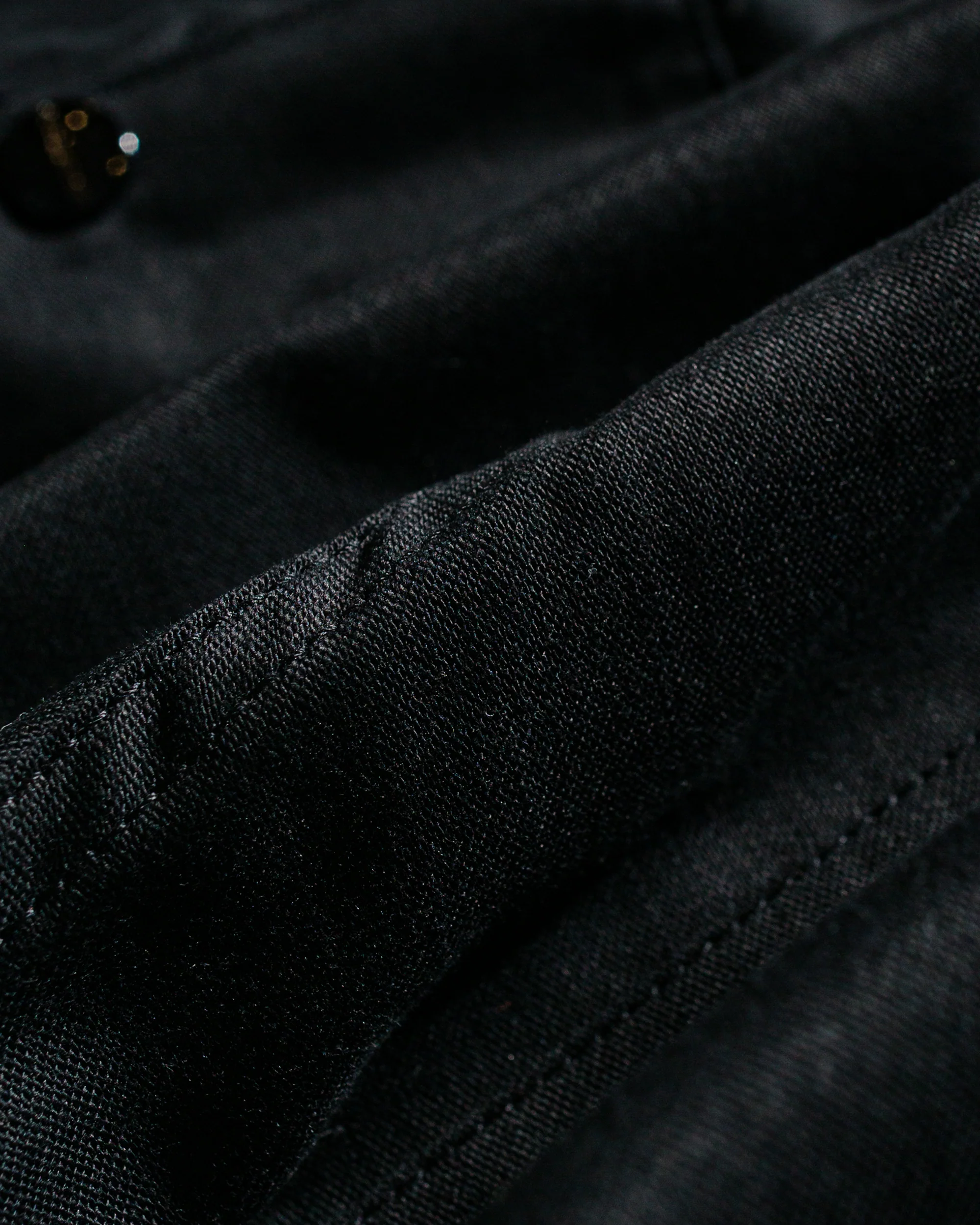 Sassafras F.S Cultivator Pants 1/2 Back Satin Black - Image 5