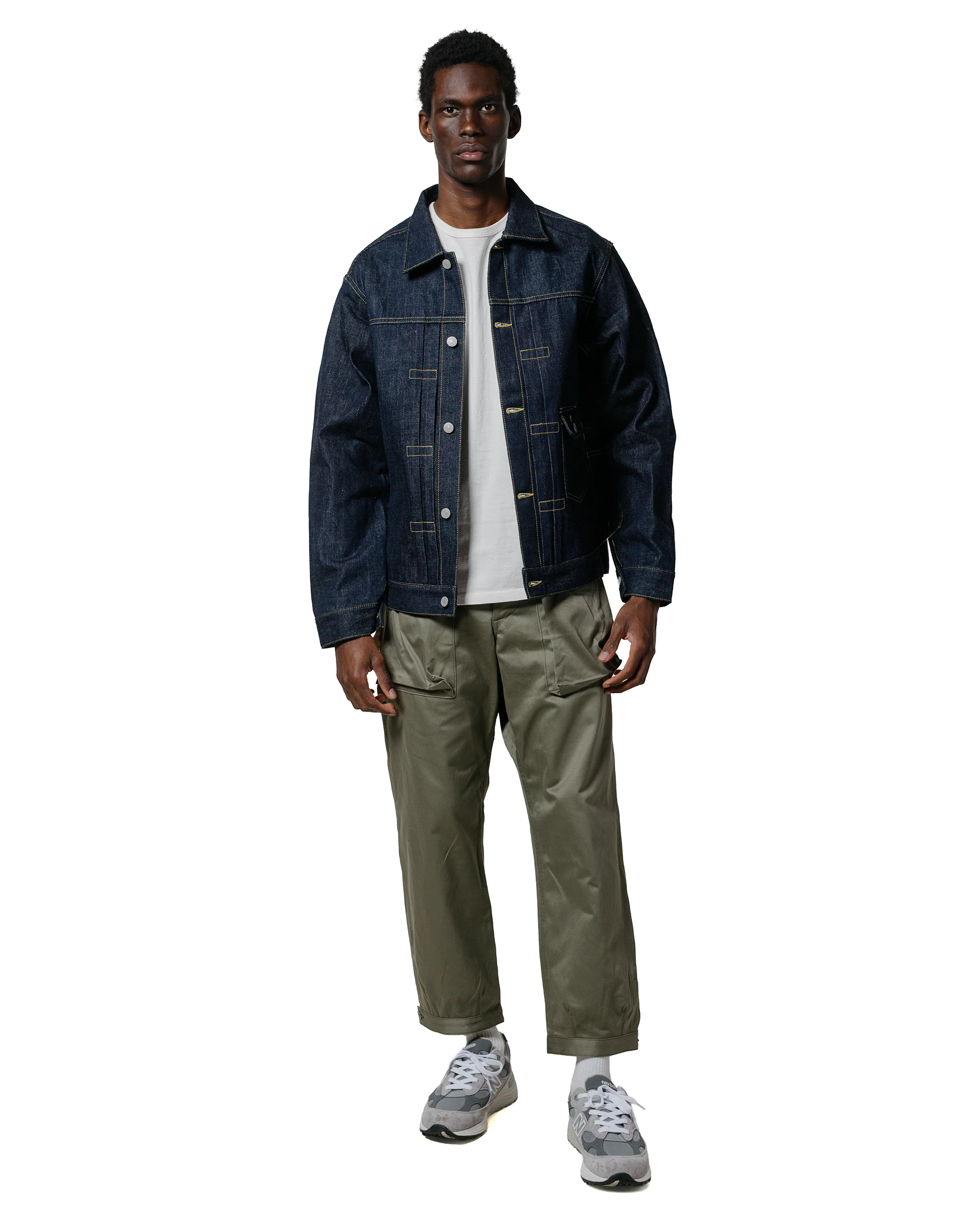 Sassafras Gardener Jacket 14oz Denim Indigo - Image 4