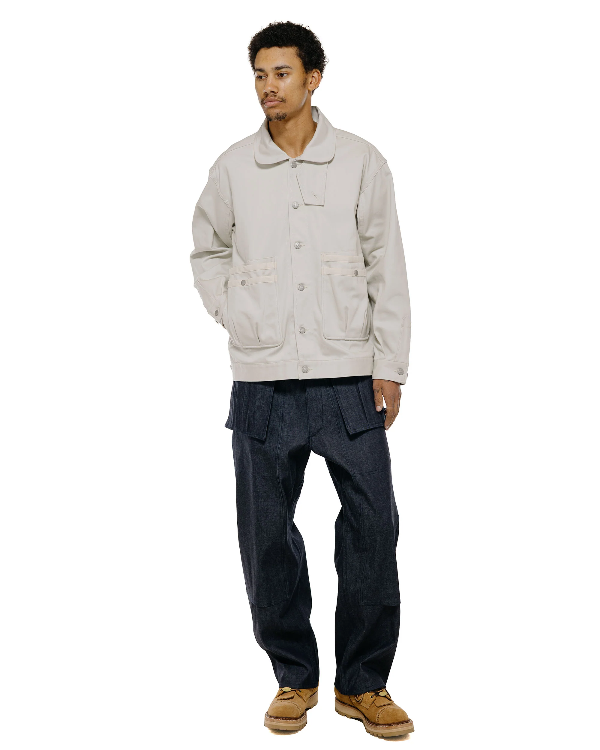 Sassafras Landscaper Grown Pants 8oz Denim Indigo - Image 5