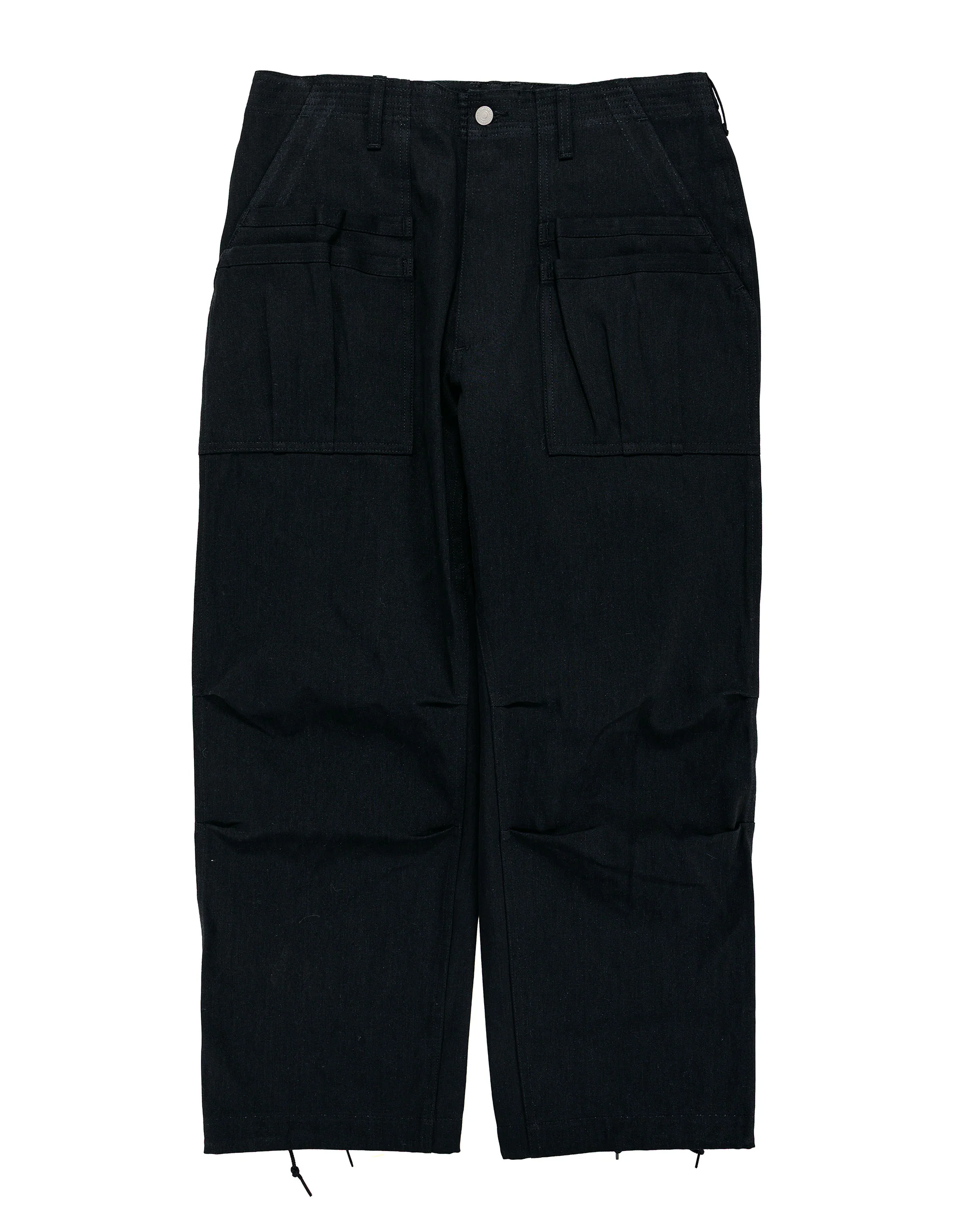 Sassafras Overgrown Fatigue Pants 8.5oz Work Denim Black