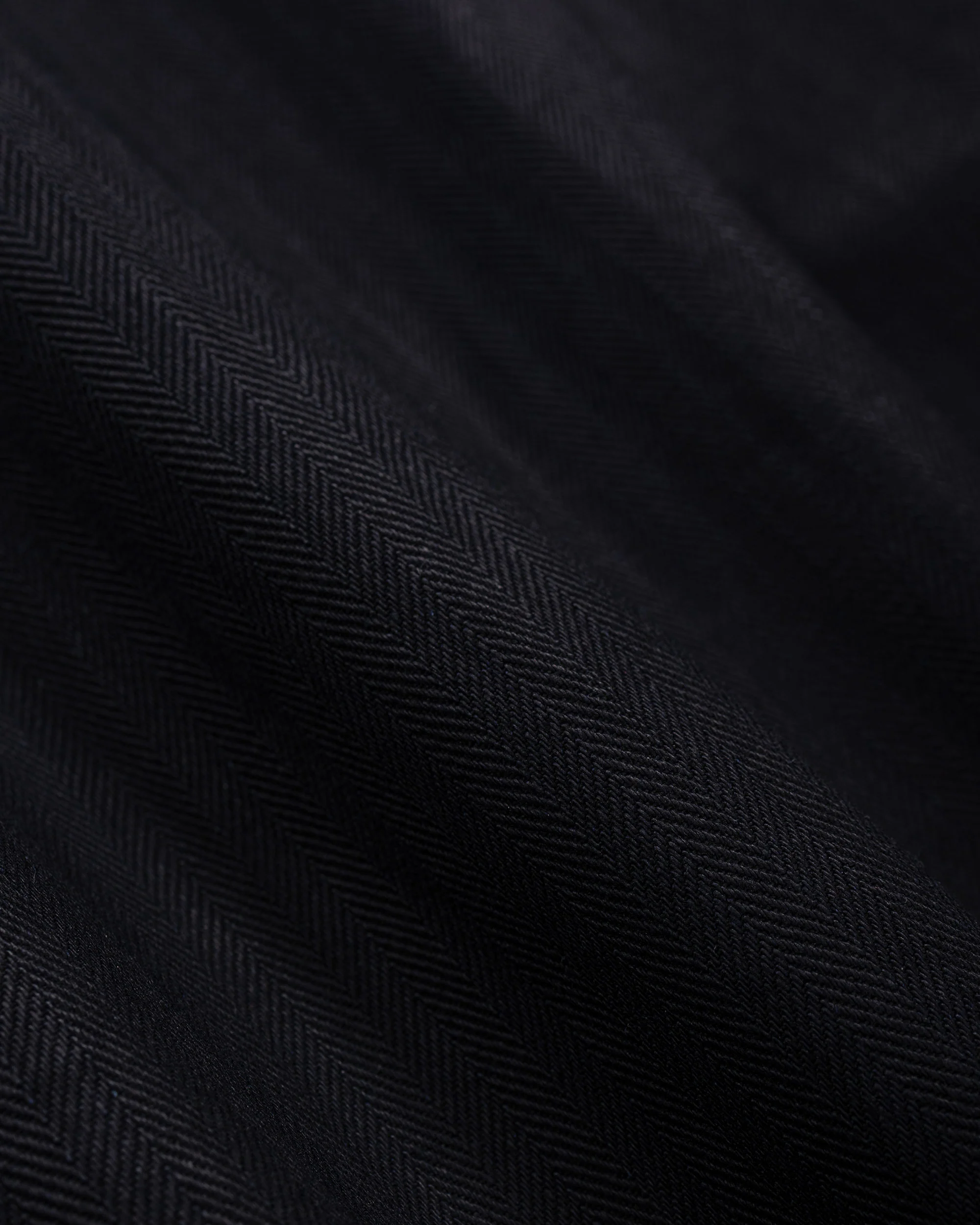Sassafras Overgrown Trug Jacket Herringbone Twill Indigo/Black - Image 6