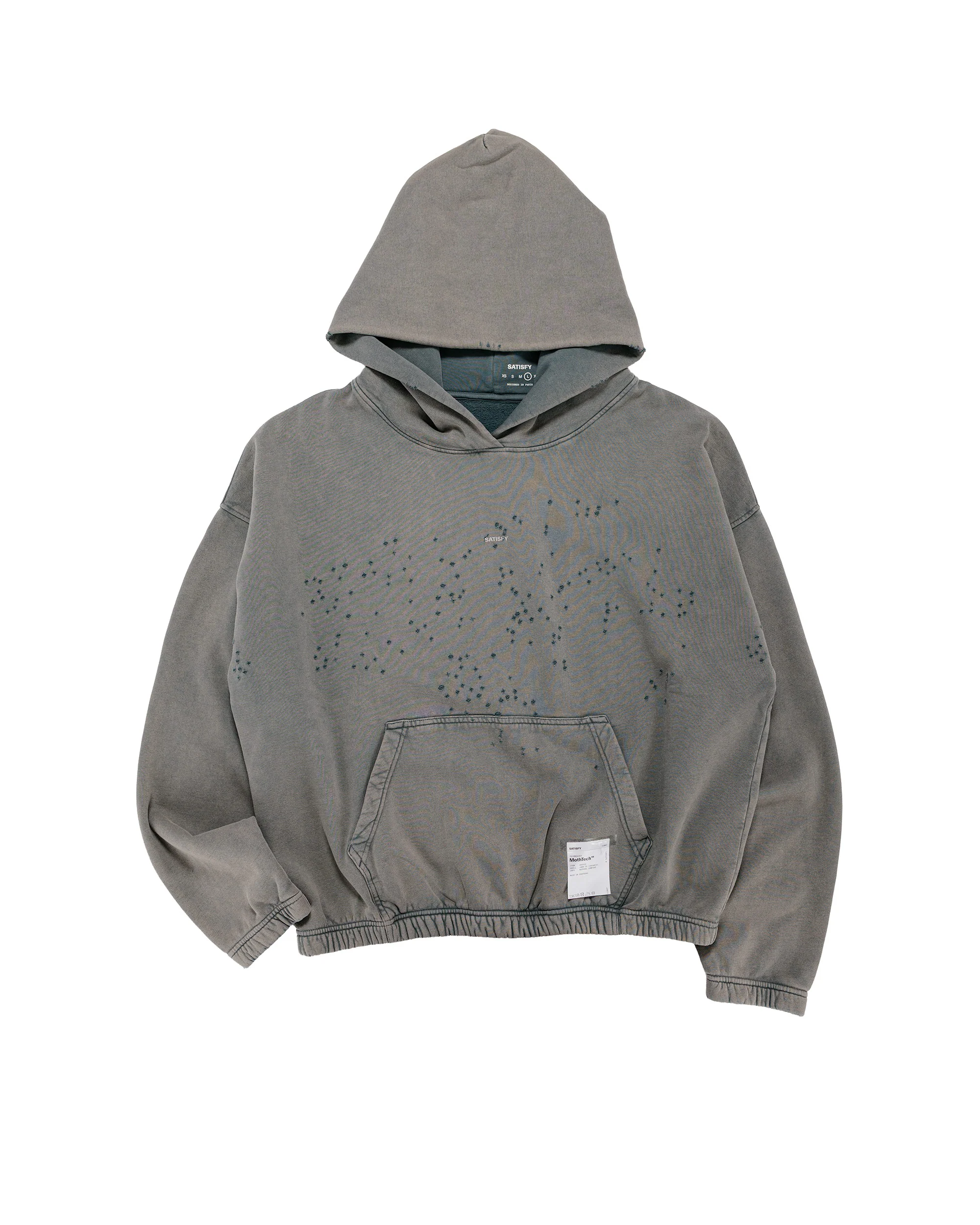 SATISFY MothTech Hoodie Faded Black