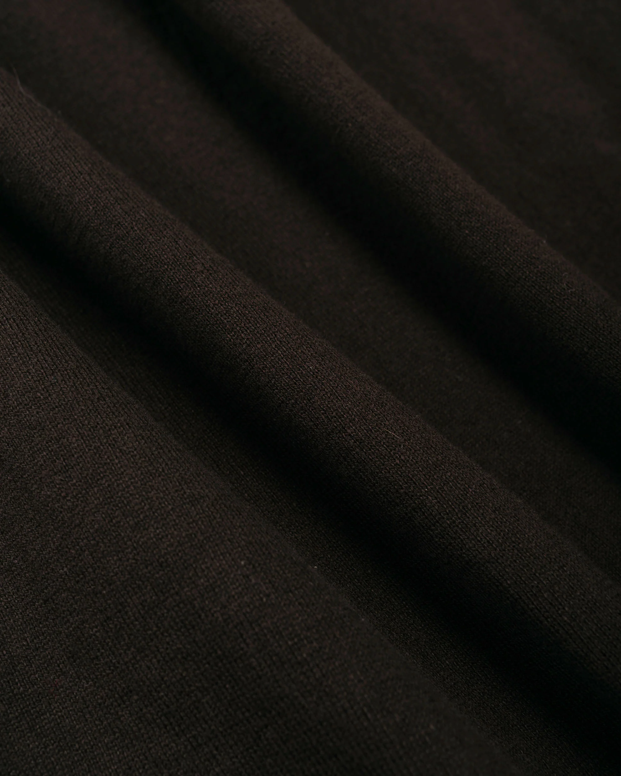 ssstein Organic Cotton Knit Skipper LS Dark Brown - Image 6