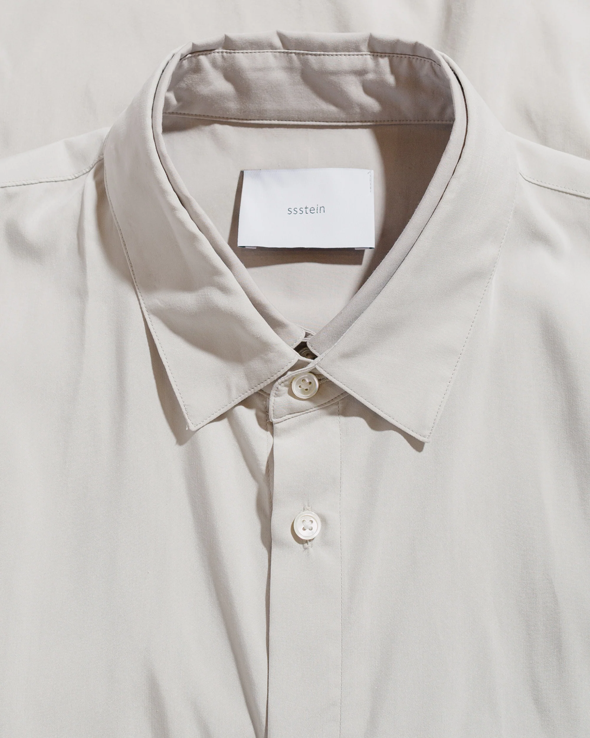 ssstein Oversized Layered Shirt Grey - Image 5