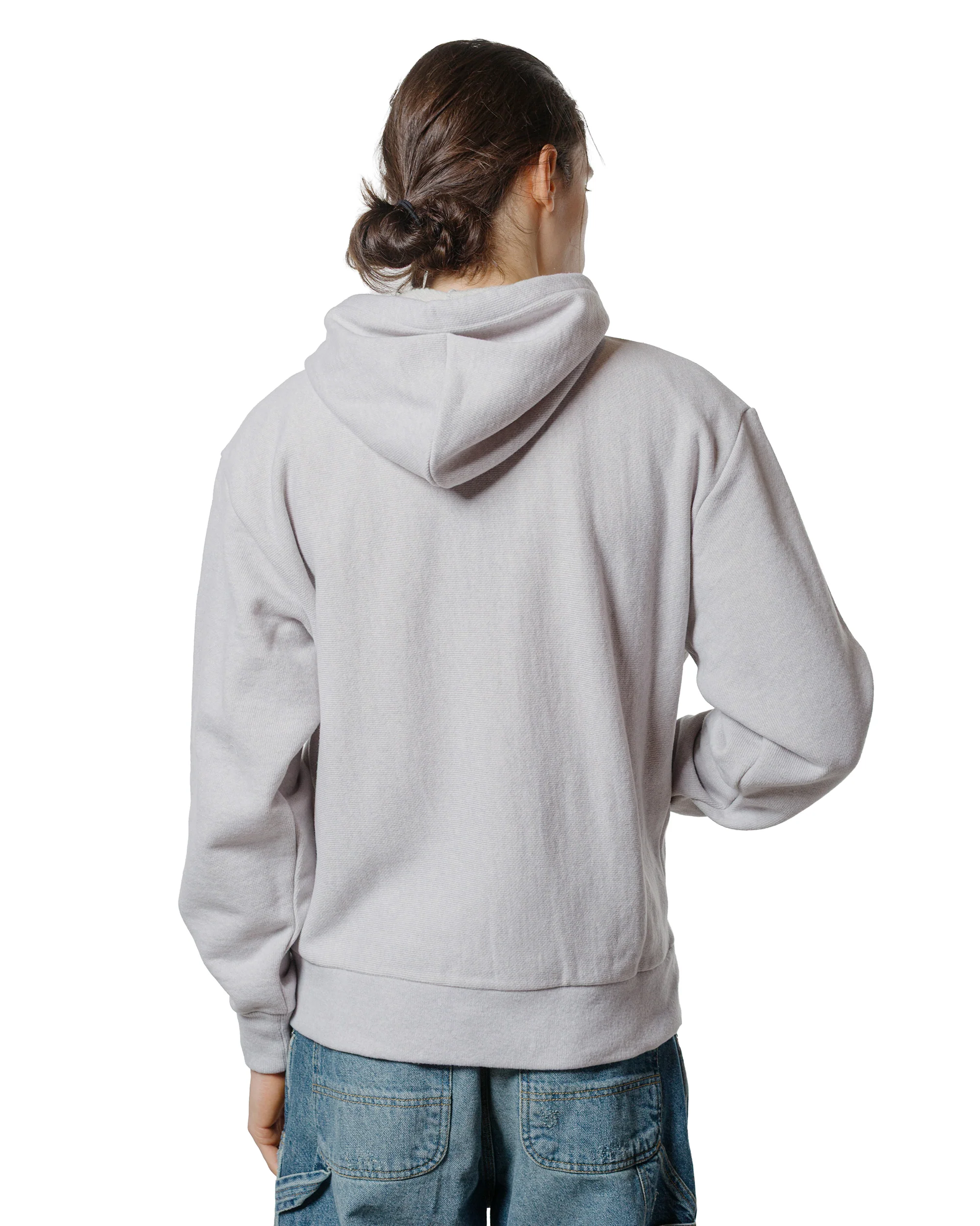 Stüssy Brass Zip Knit Hood Ash Heather - Image 3