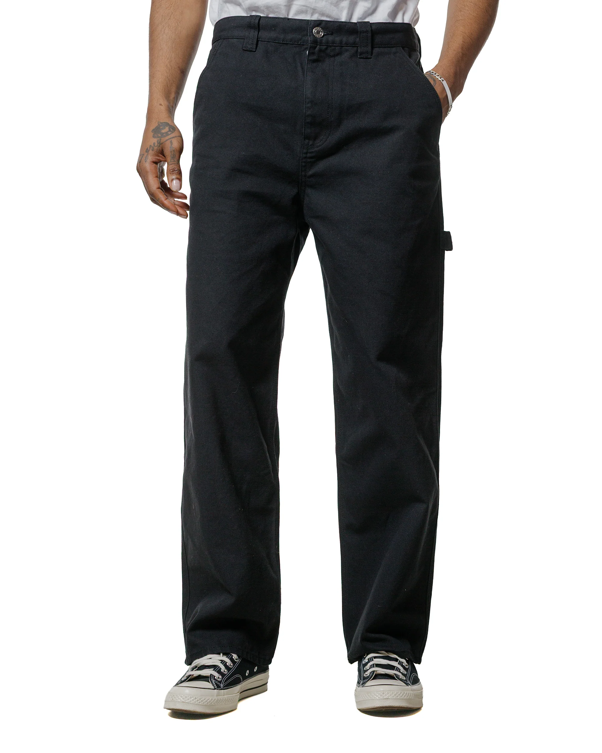 Stüssy Carpenter Pant Canvas Black - Image 2