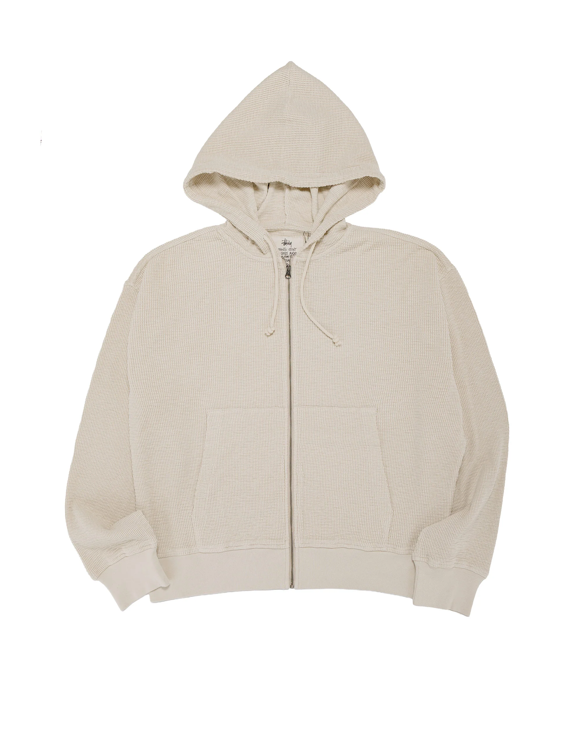Stüssy Lightweight Thermal Hoodie Bone