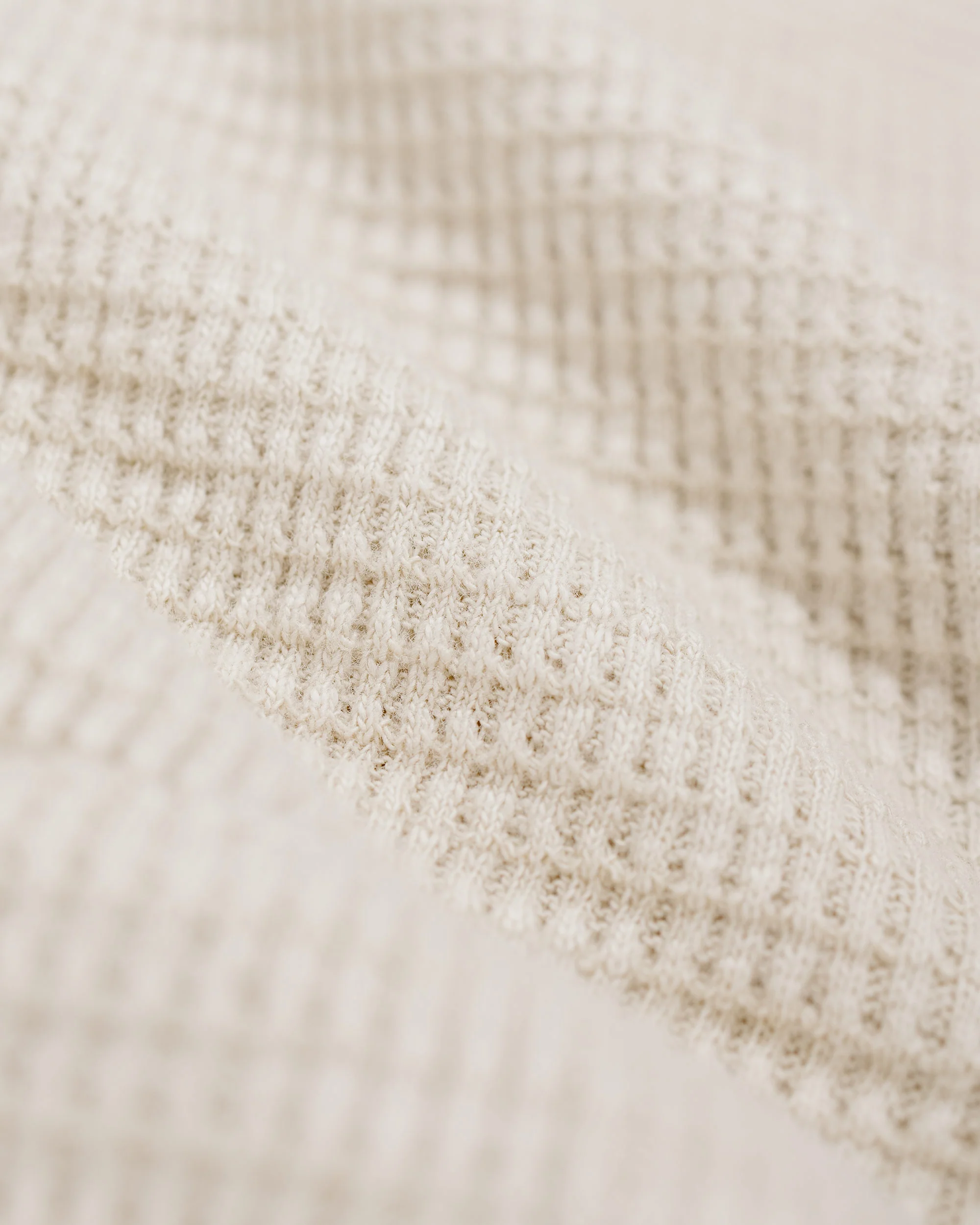 Stüssy Lightweight Thermal Hoodie Bone - Image 2