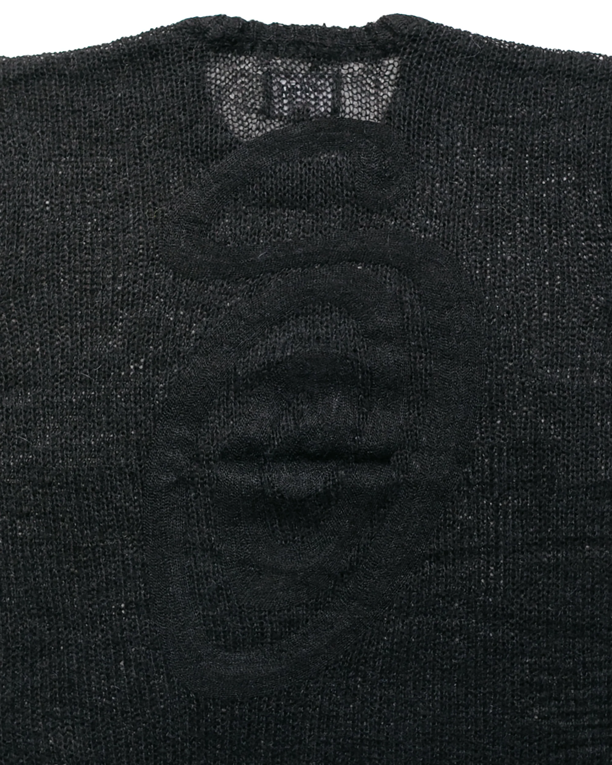 Stüssy S Loose Knit Sweater Black - Image 2