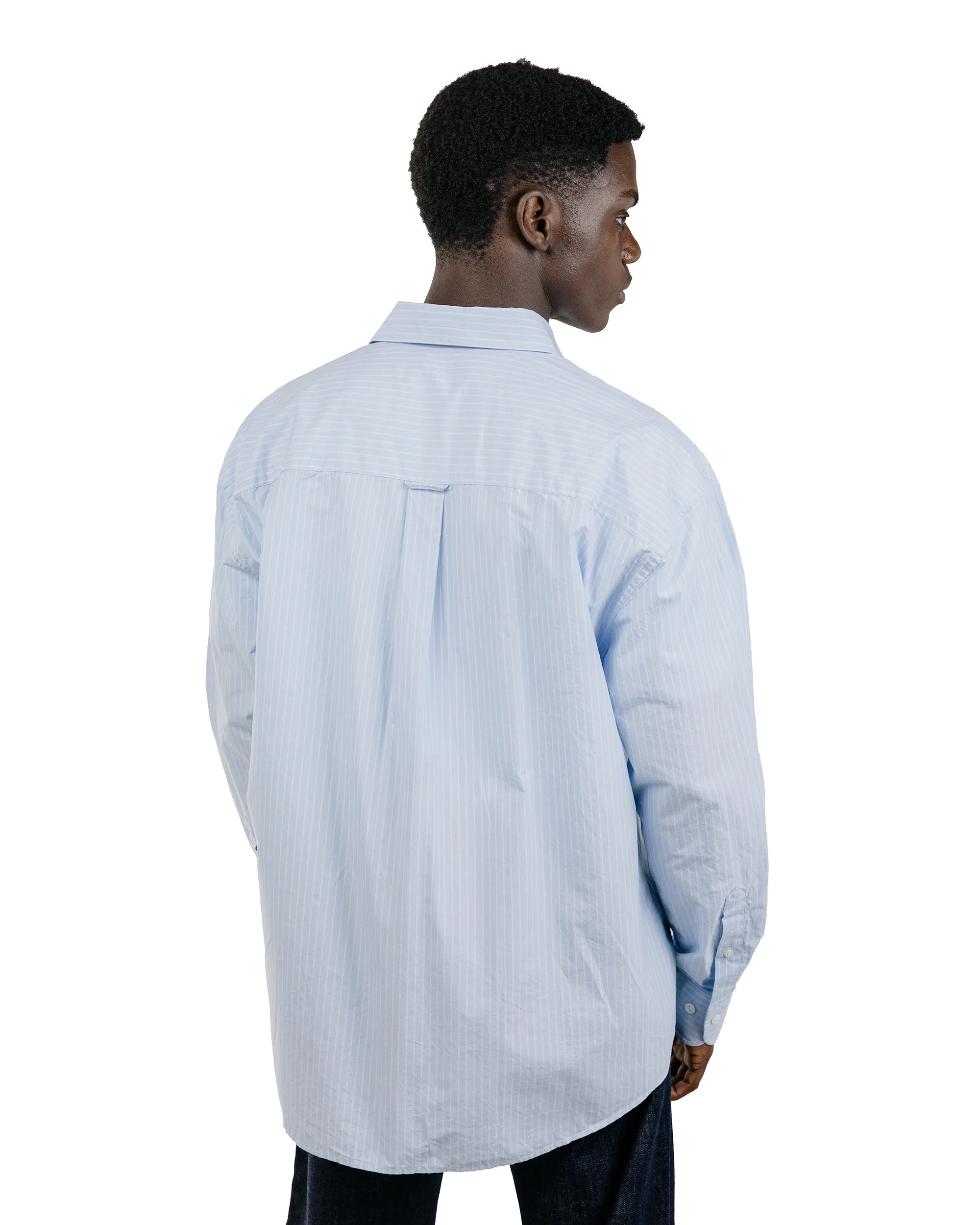 Sunflower New Base Shirt Striped 210 Blue - Image 4