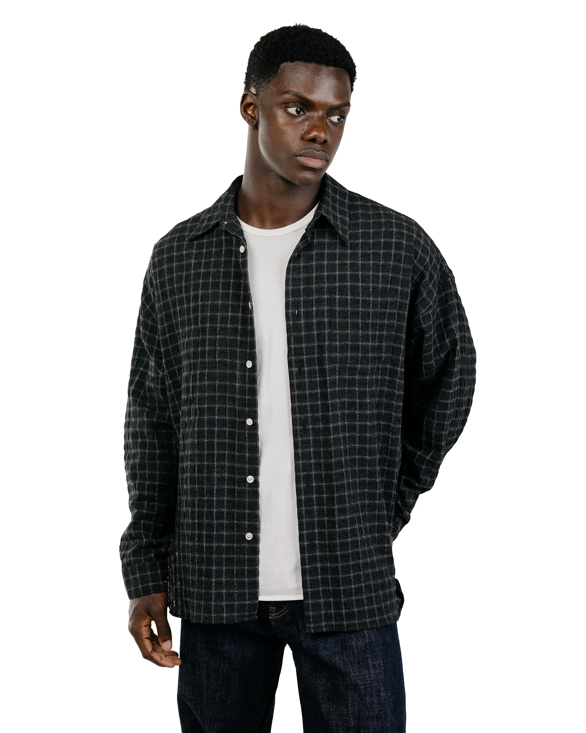 Sunflower Stable Shirt Black - Image 2