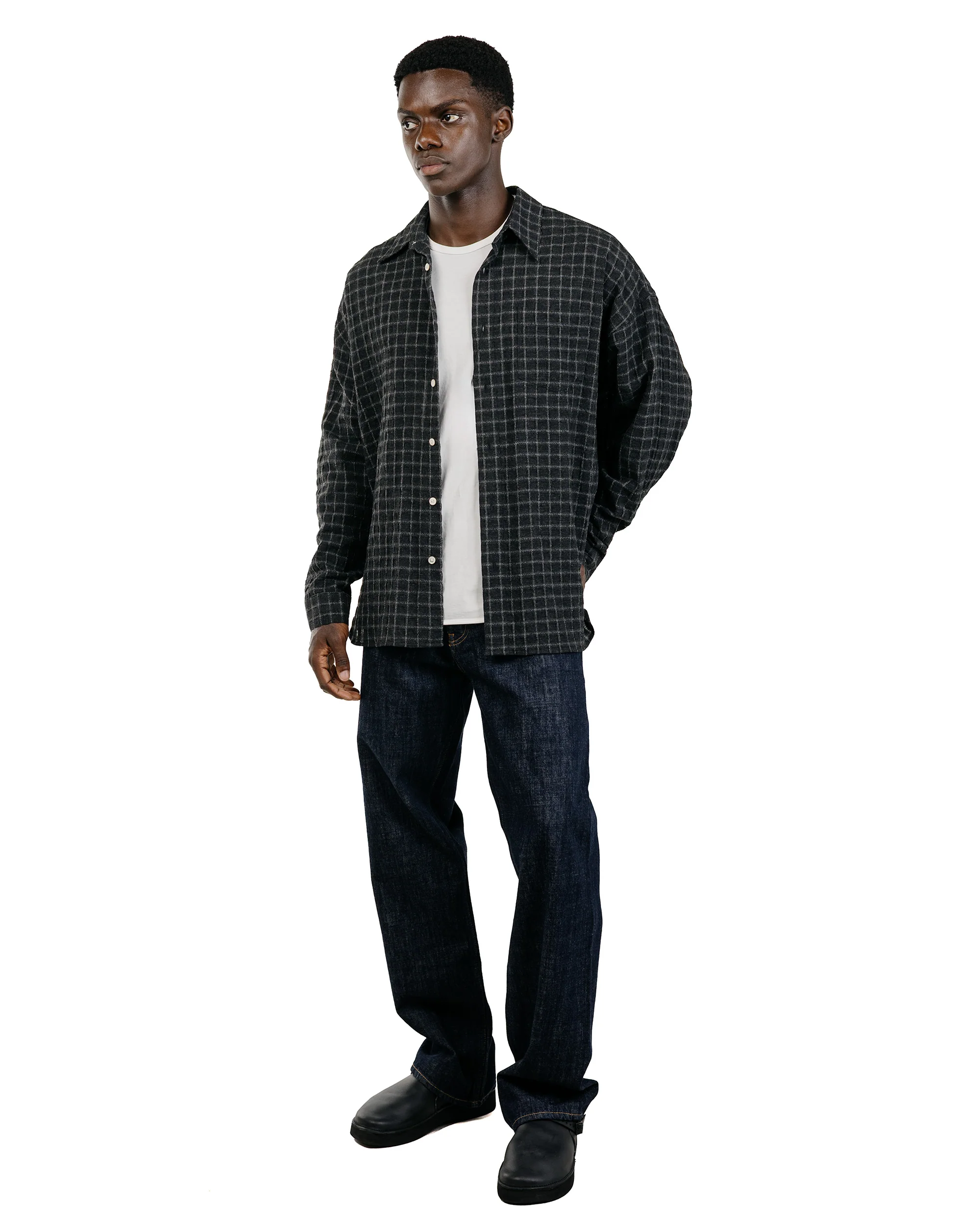 Sunflower Stable Shirt Black - Image 5