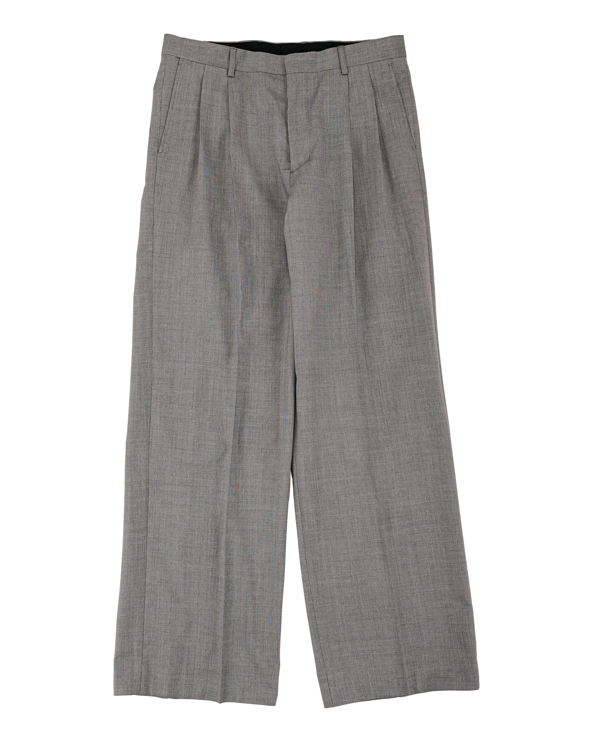Sunflower Wide Pleated Trouser 820 Grey Melange