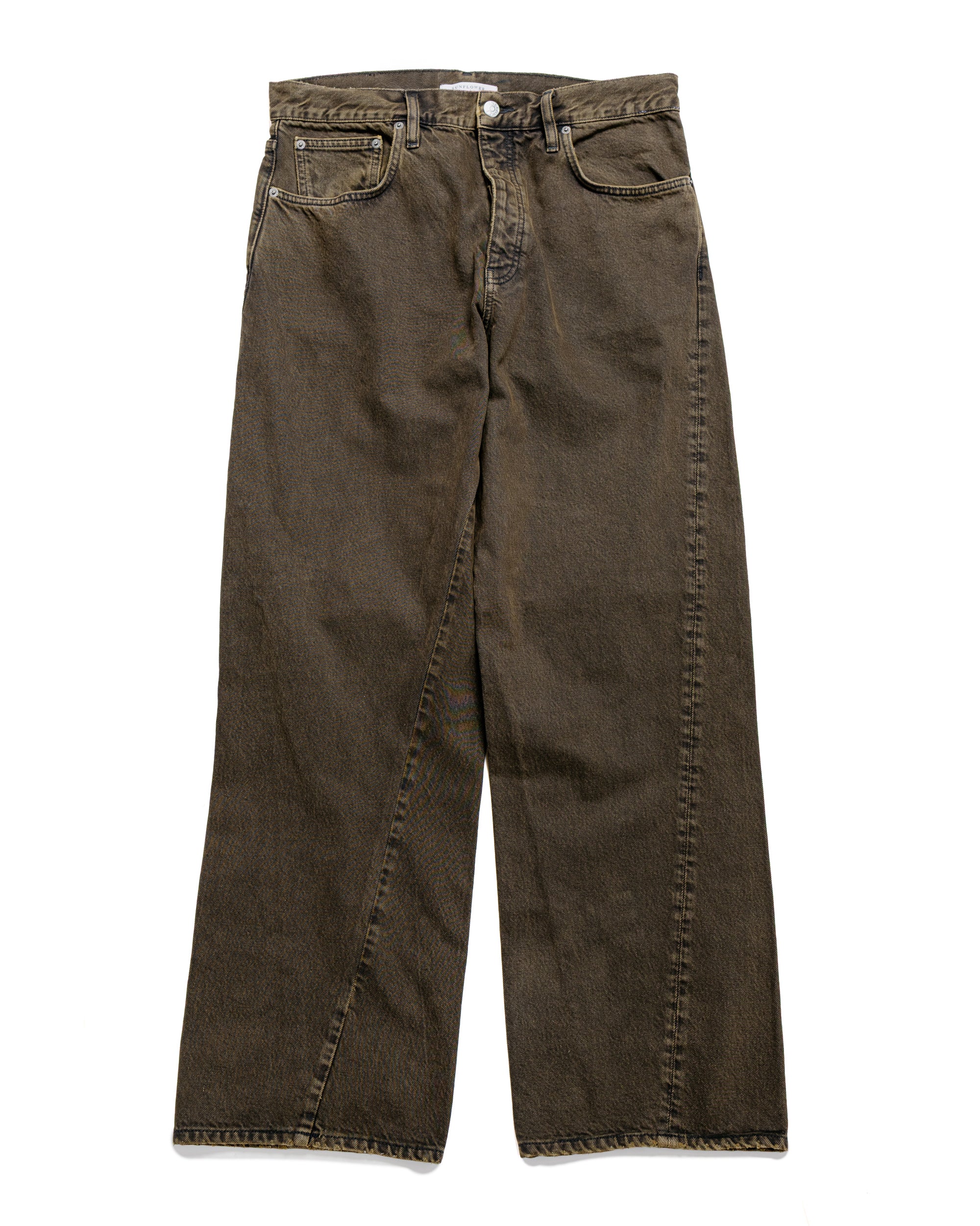 Sunflower Wide Twist Overdyed Black Khaki