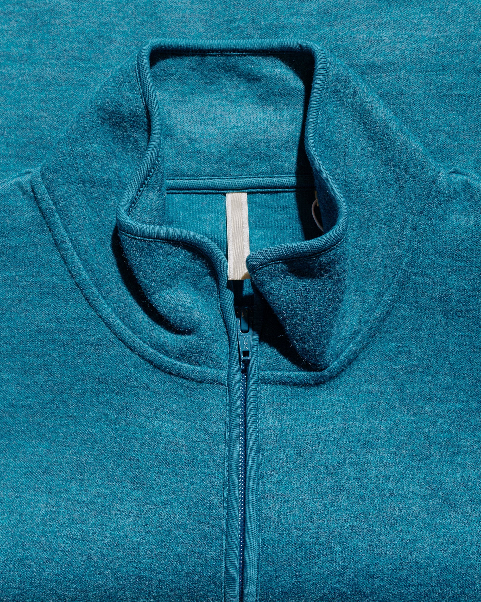 Sunflower Wool Half Zip Ice Blue - Image 5