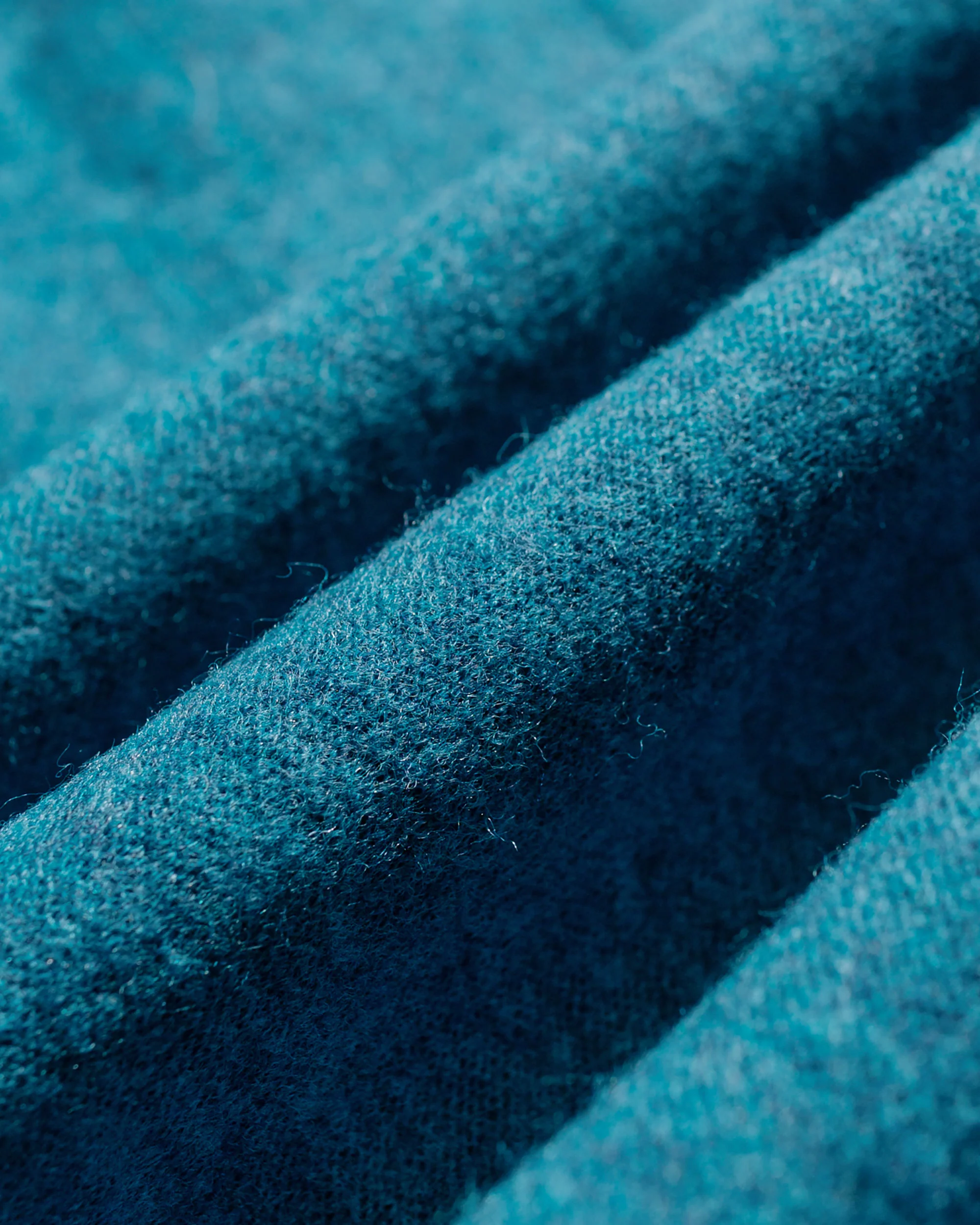 Sunflower Wool Half Zip Ice Blue - Image 6