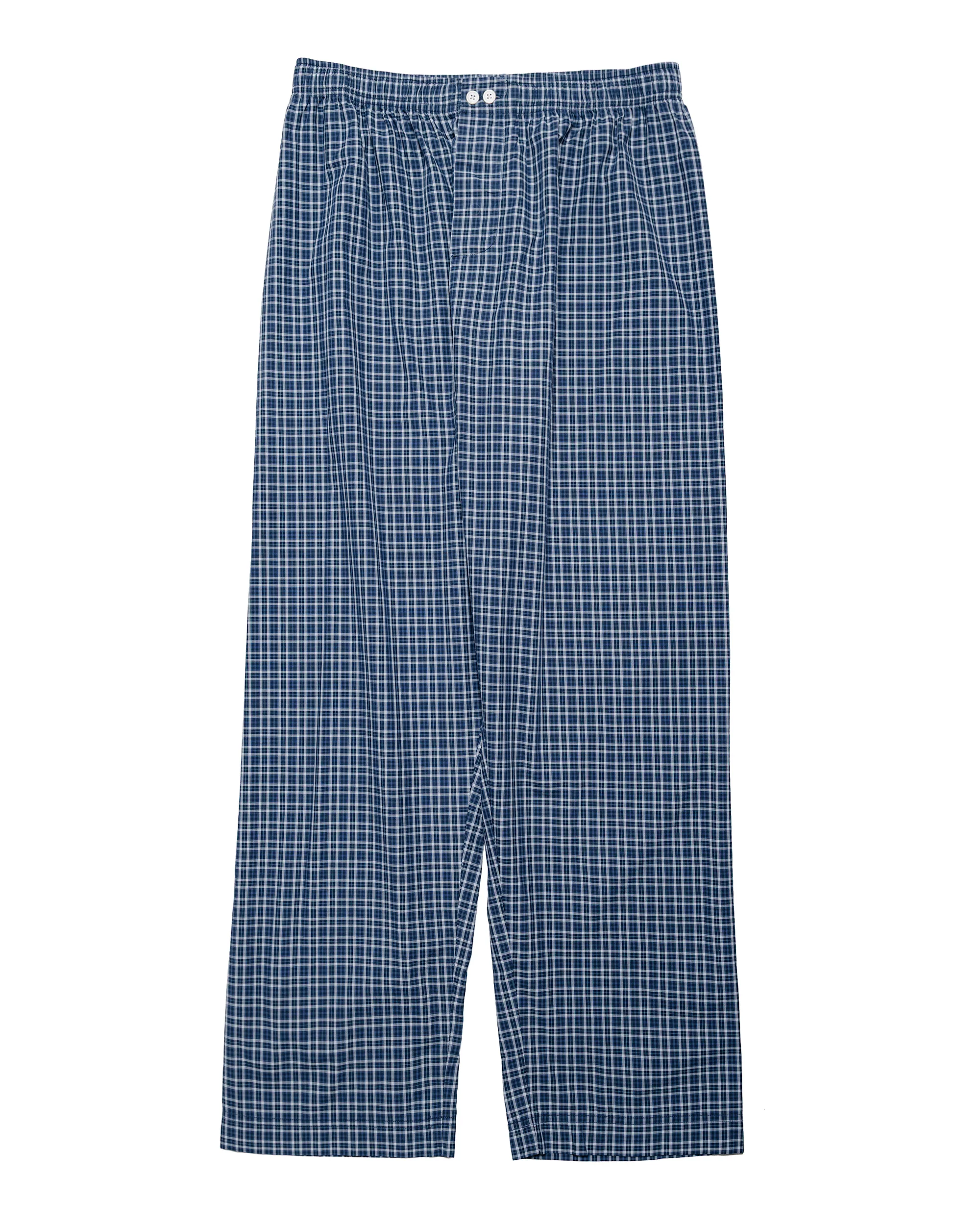 Tekla Fine Twill Pyjama Pants Lanegan Checks