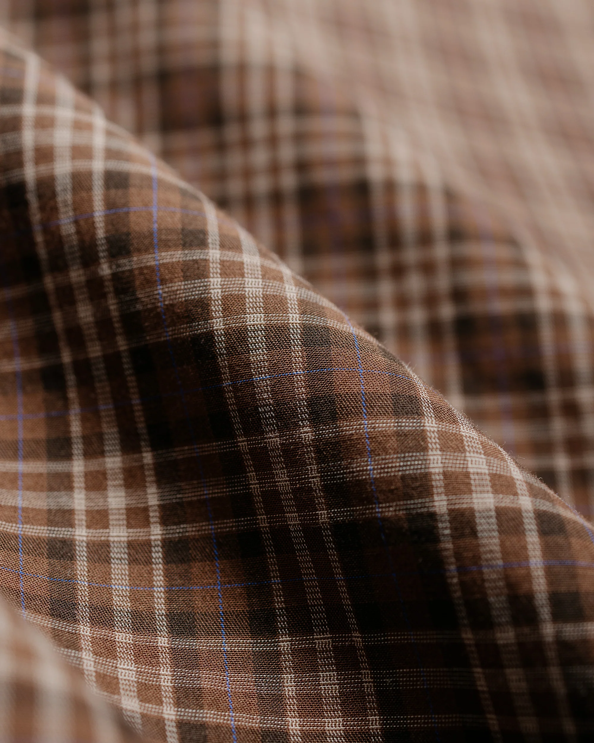 Tekla Fine Twill Pyjama Pants Serra Checks - Image 6
