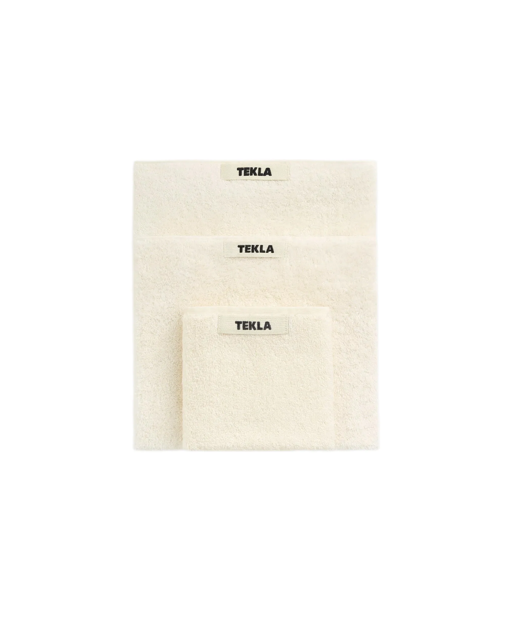 Tekla Terry Bath Towel Ivory