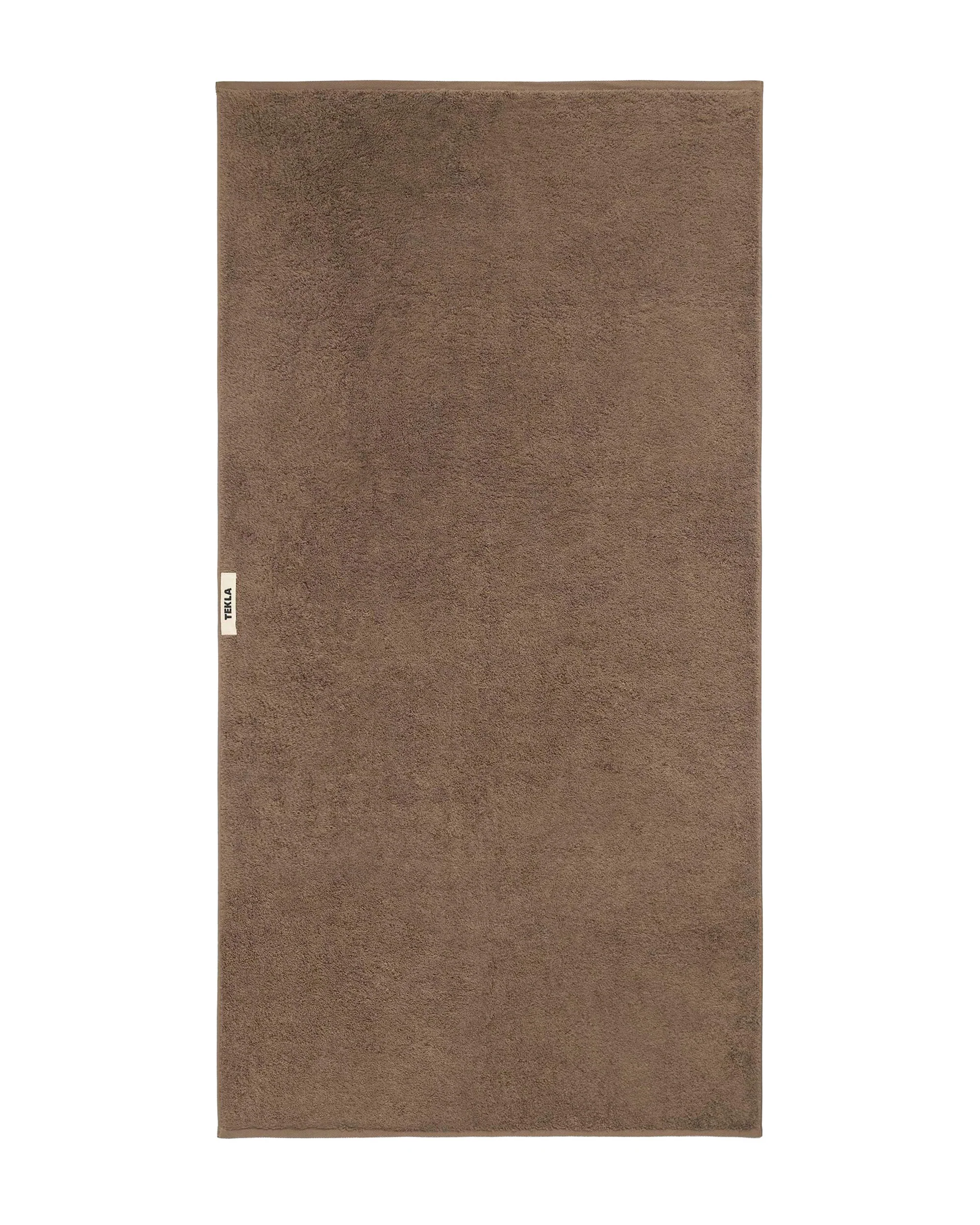 Tekla Terry Bath Towel Kodiak Brown - Image 2