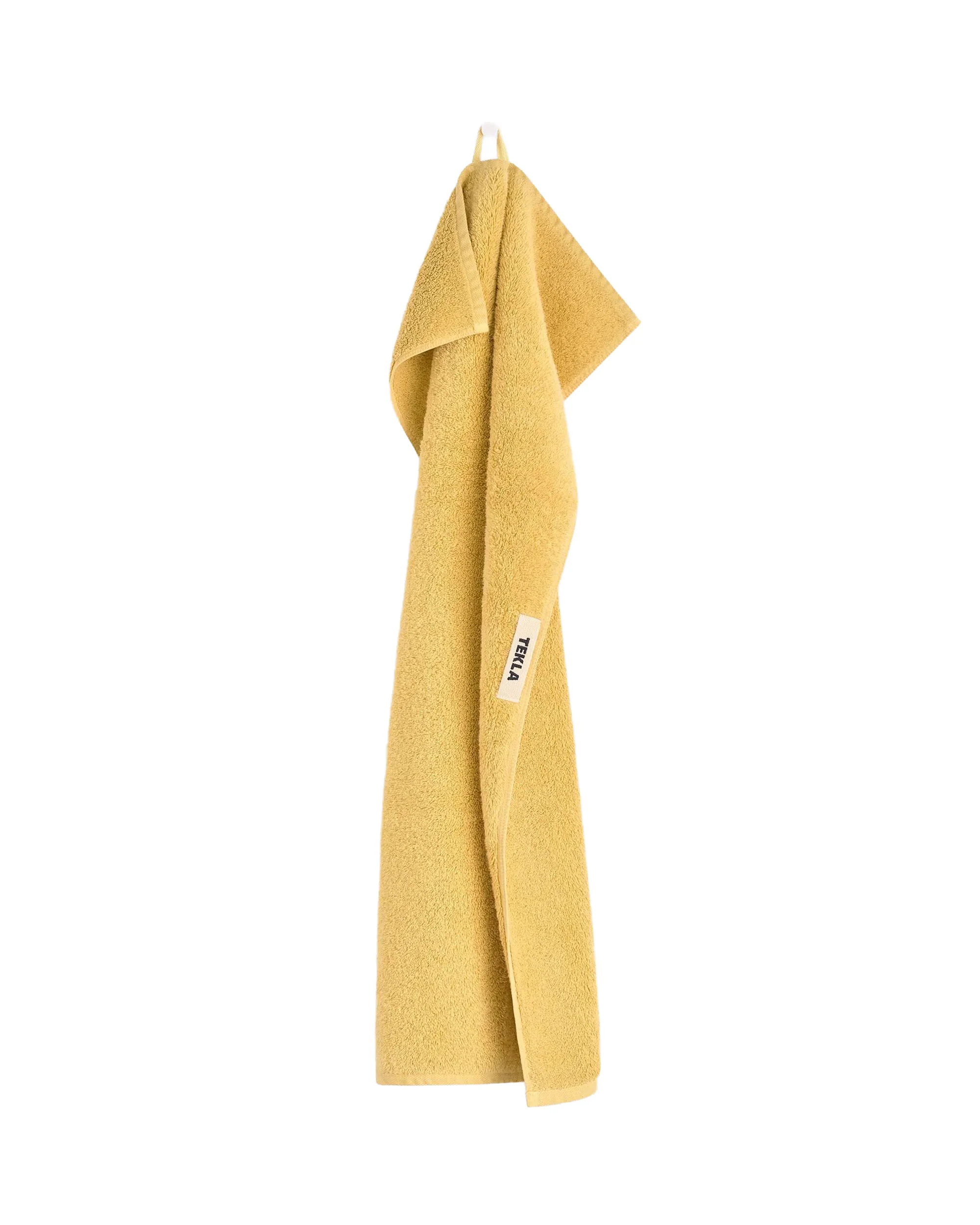Tekla Terry Bath Towel Ochre - Image 2