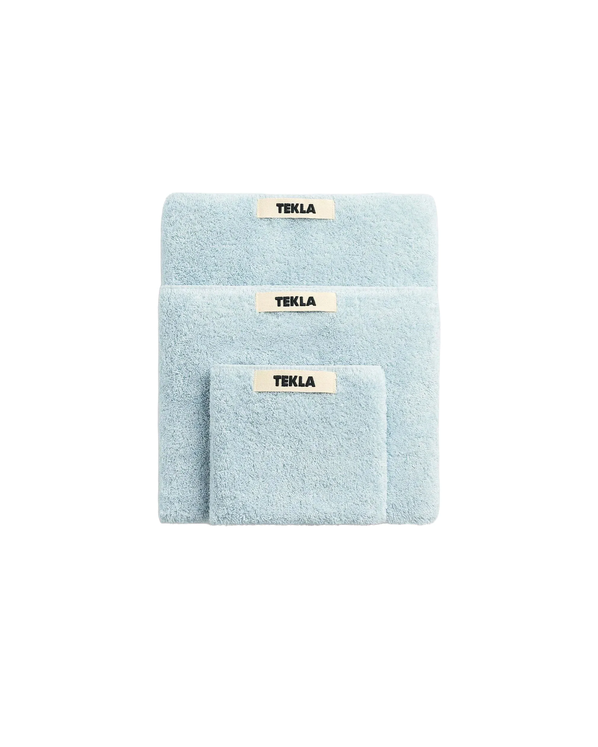 Tekla Terry Hand Towel Sky Blue