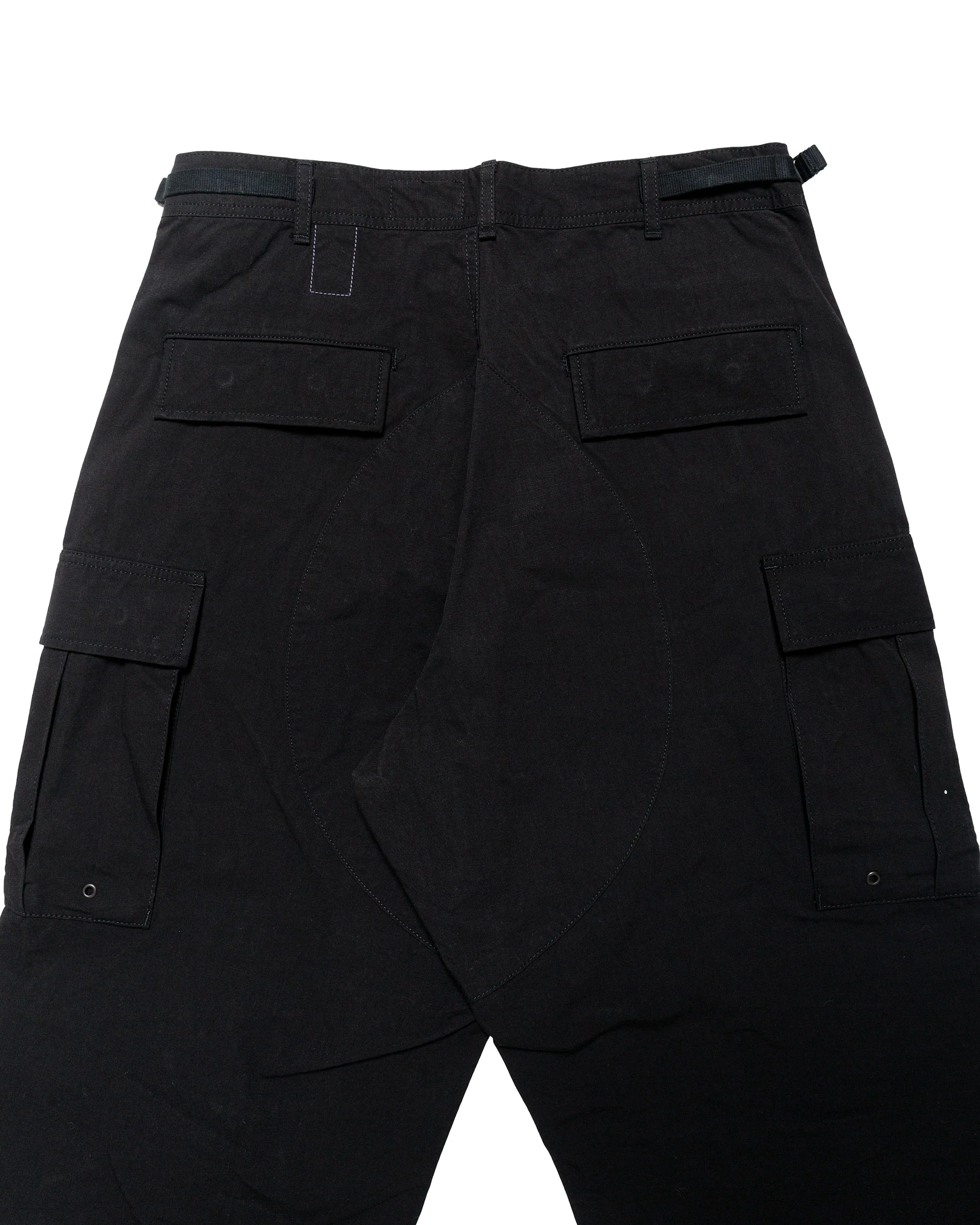 The Corona Utility FP026 Fatigue Slacks '357 B.D.U Slacks' Ripstop Poplin Black - Image 5