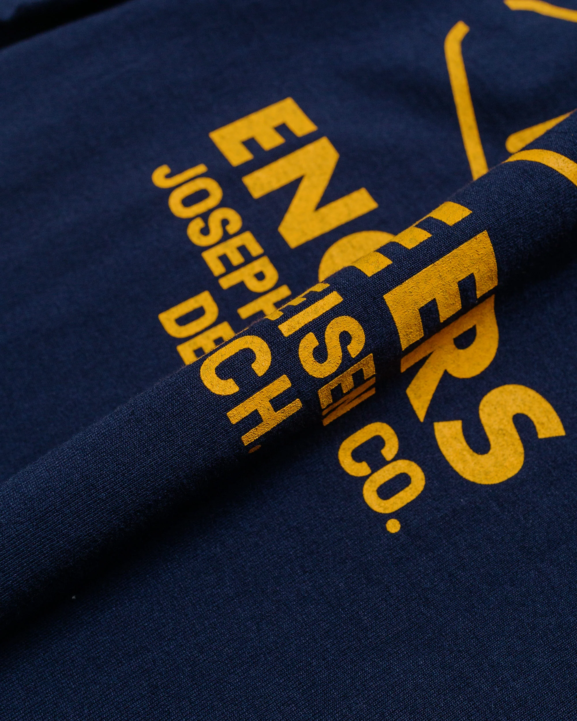 The Real McCoy's BC24003 Buco Tee / Engineers Navy - Image 5
