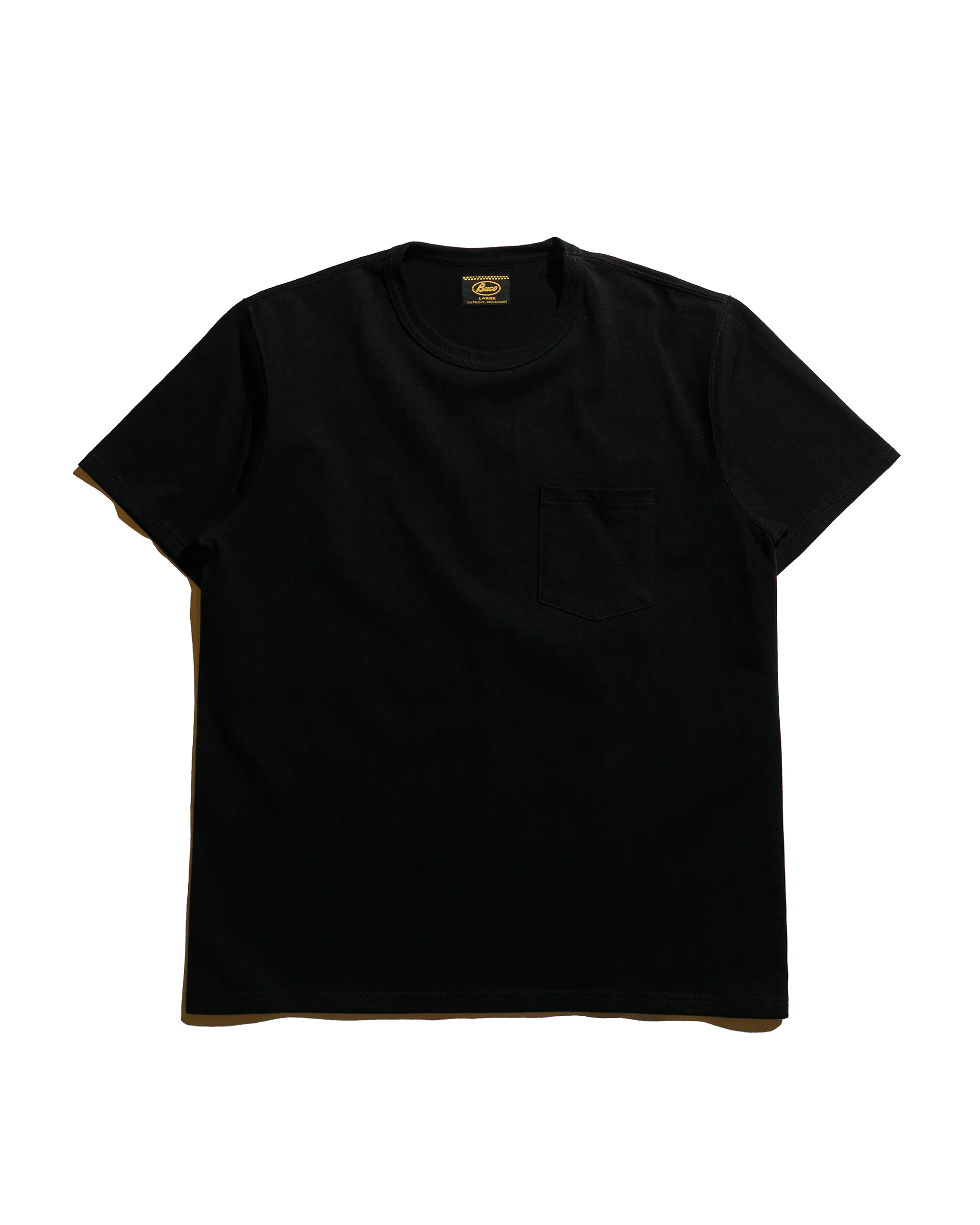 The Real McCoy's BC25003 Buco Tee / Skull Piston Black