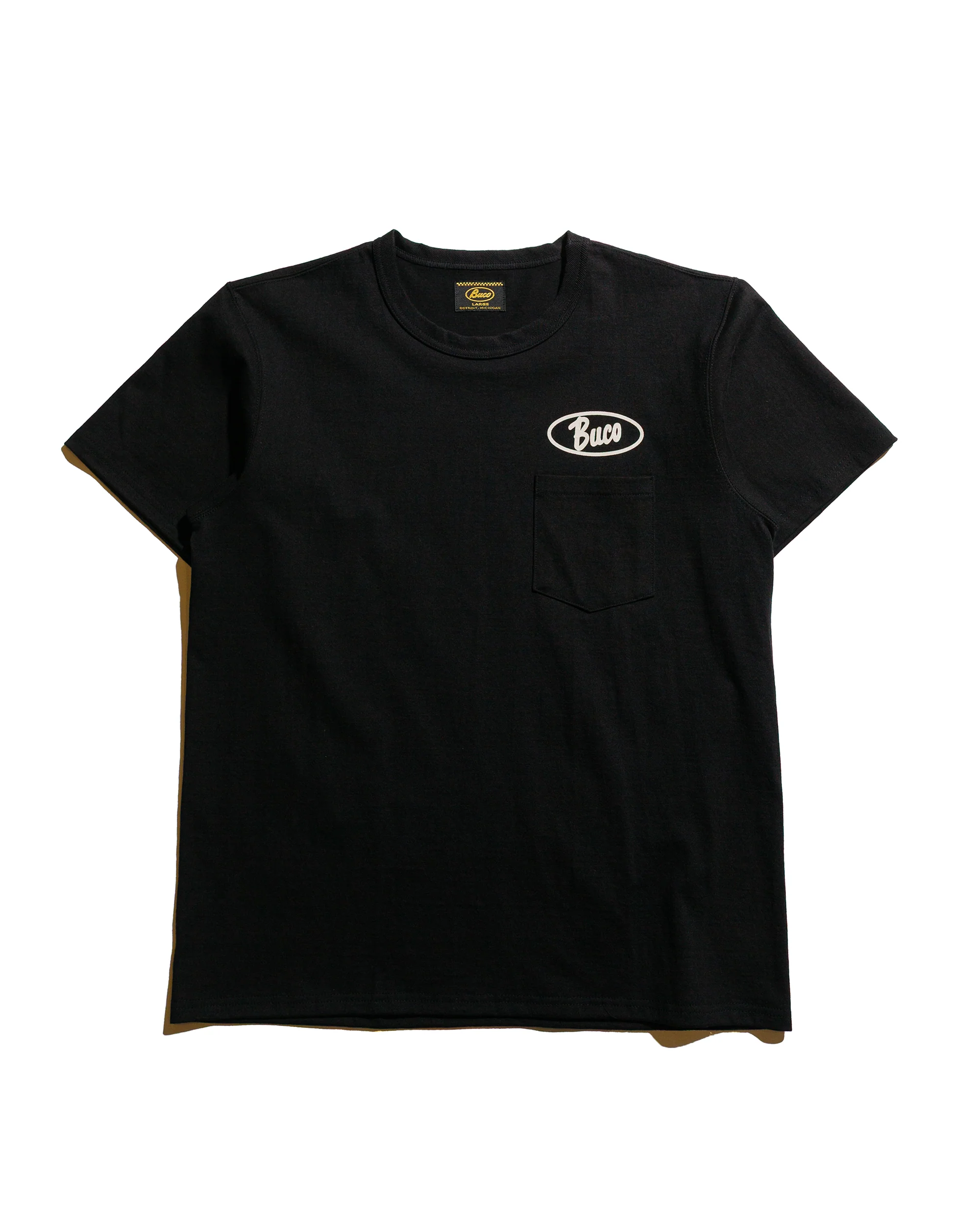 The Real McCoy's BC25005 Buco Tee / Enthusiast Black