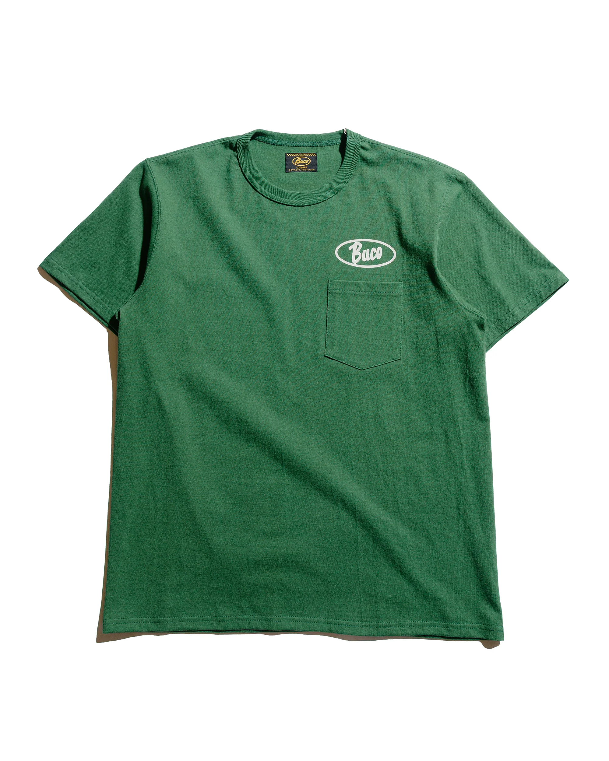 The Real McCoy's BC25005 Buco Tee / Enthusiast Green