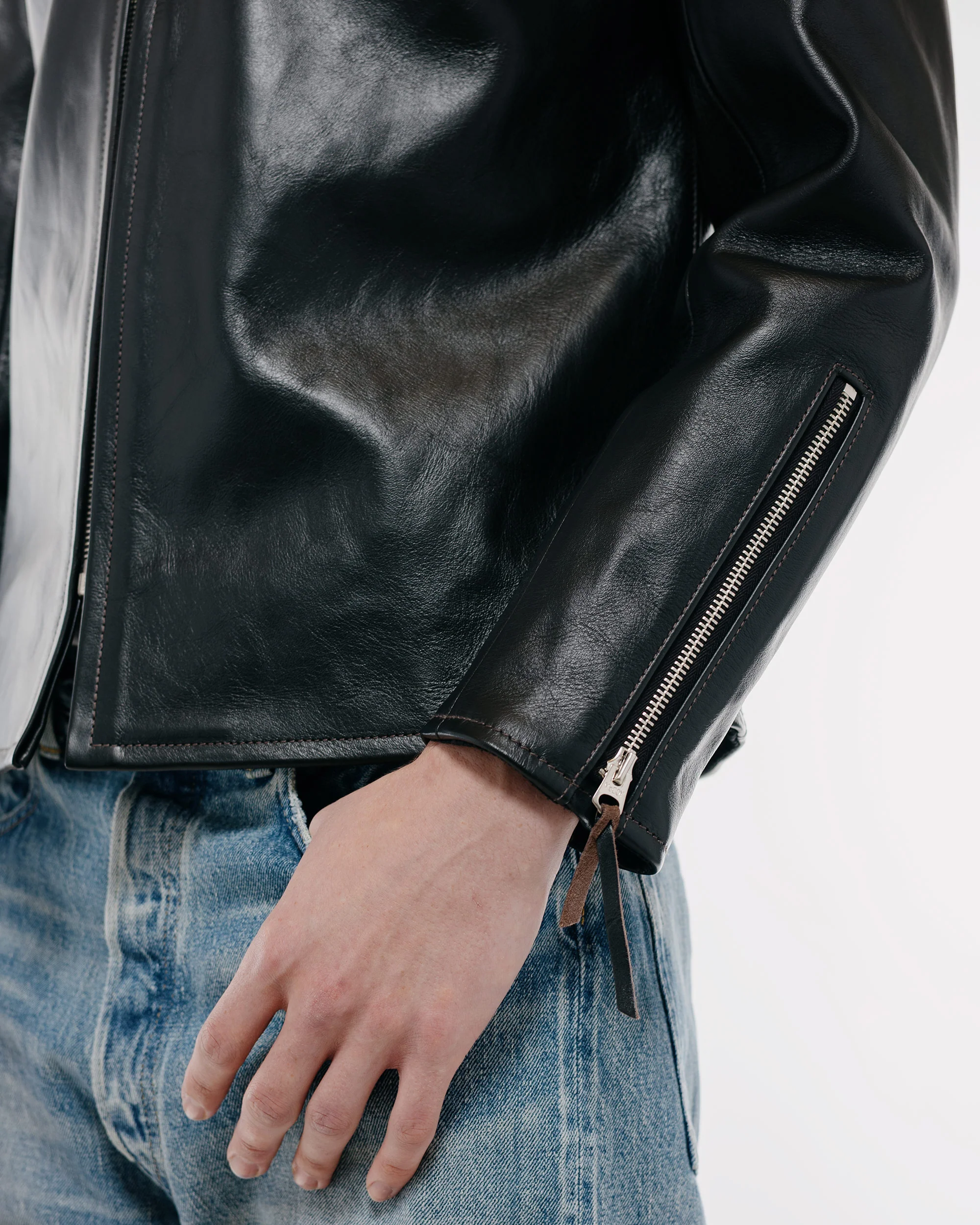 The Real McCoy's BJ19110 Buco J-100 Jacket Black - Image 4