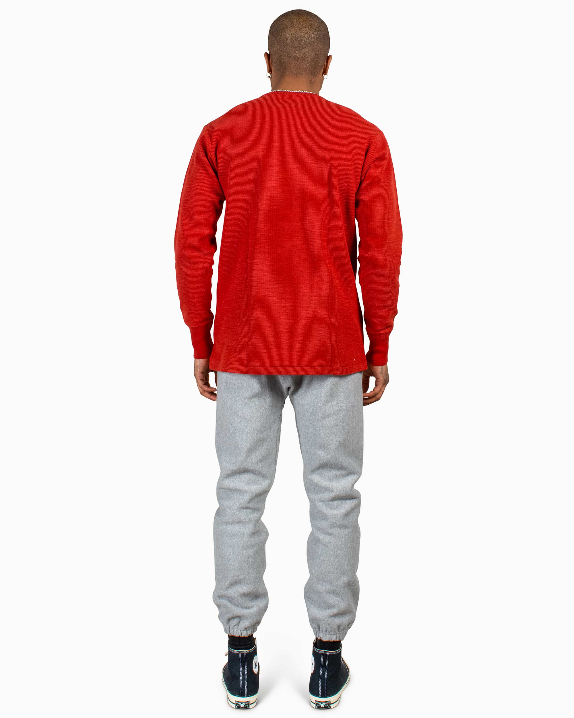 The Real McCoy's MC20115 Heavyweight Sweatpants Medium Grey - Image 3