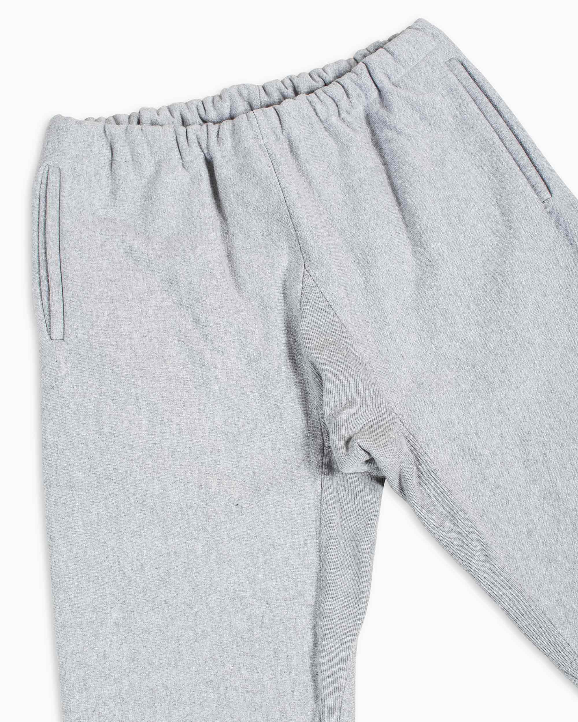 The Real McCoy's MC20115 Heavyweight Sweatpants Medium Grey - Image 5