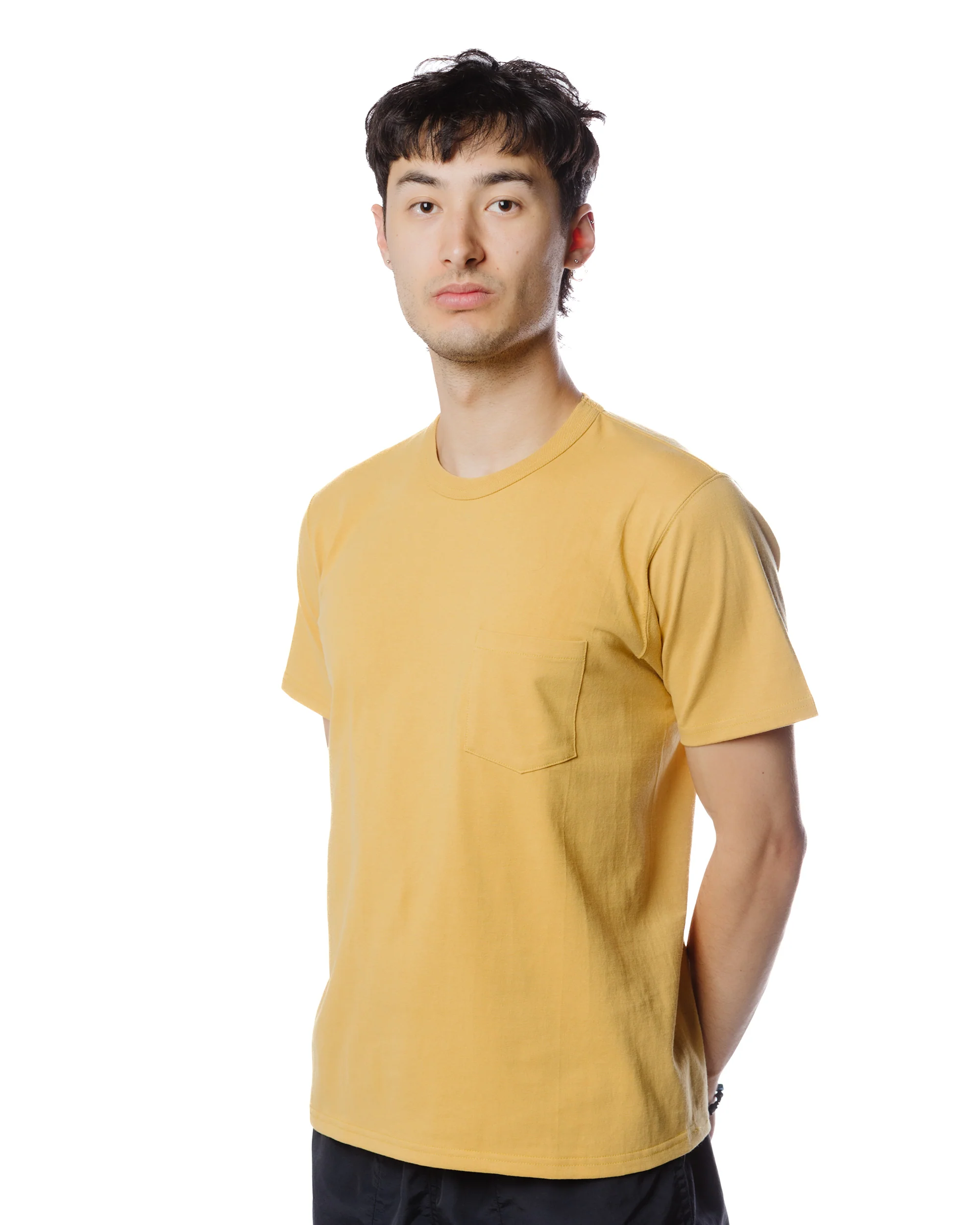 The Real McCoy's MC22006 Pocket Tee Corn - Image 3