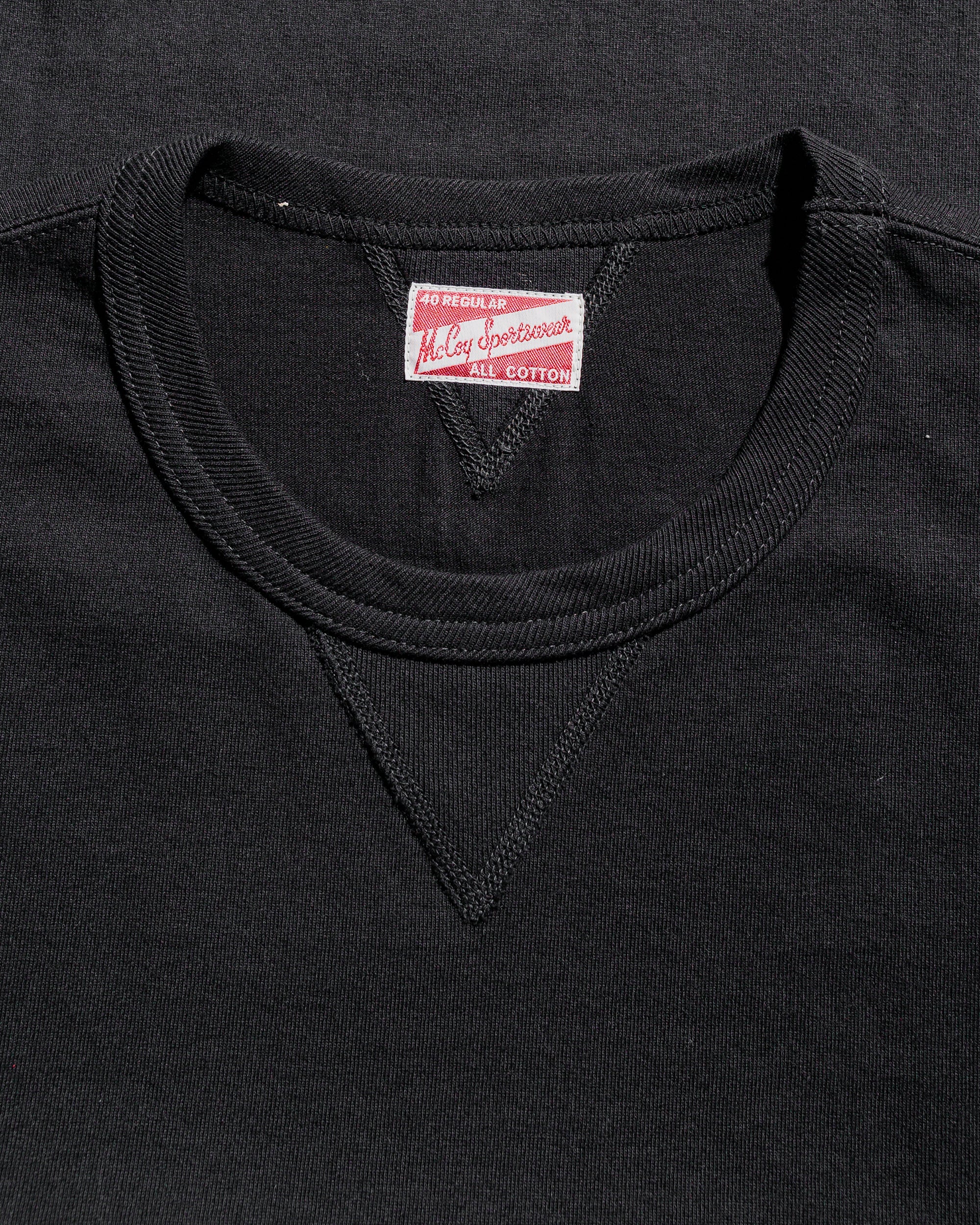 The Real McCoy's MC23020 Gusset Tee Black - Image 5