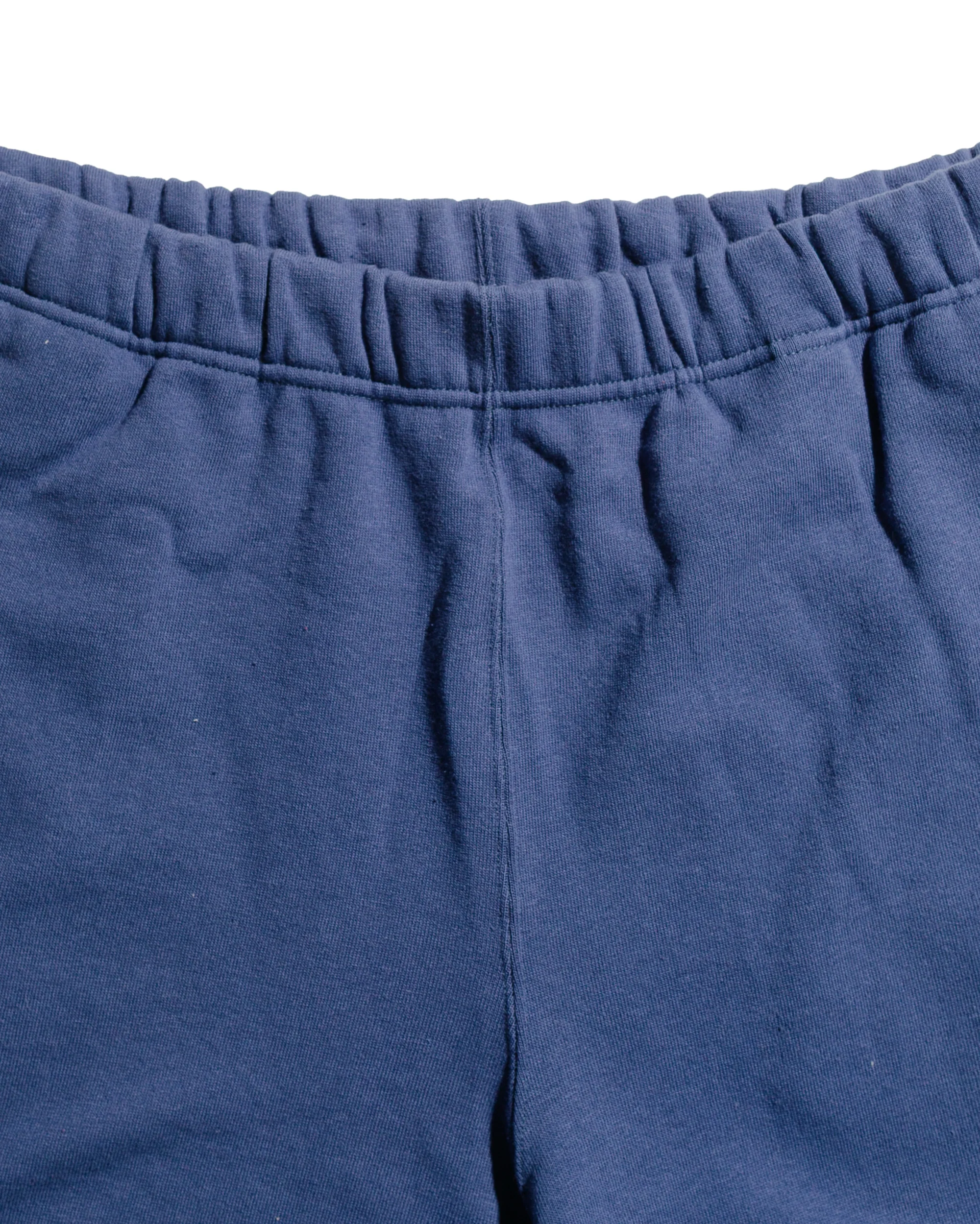 The Real McCoy's MC24121 9oz. Loopwheel Sweat Shorts MQ Navy - Image 5