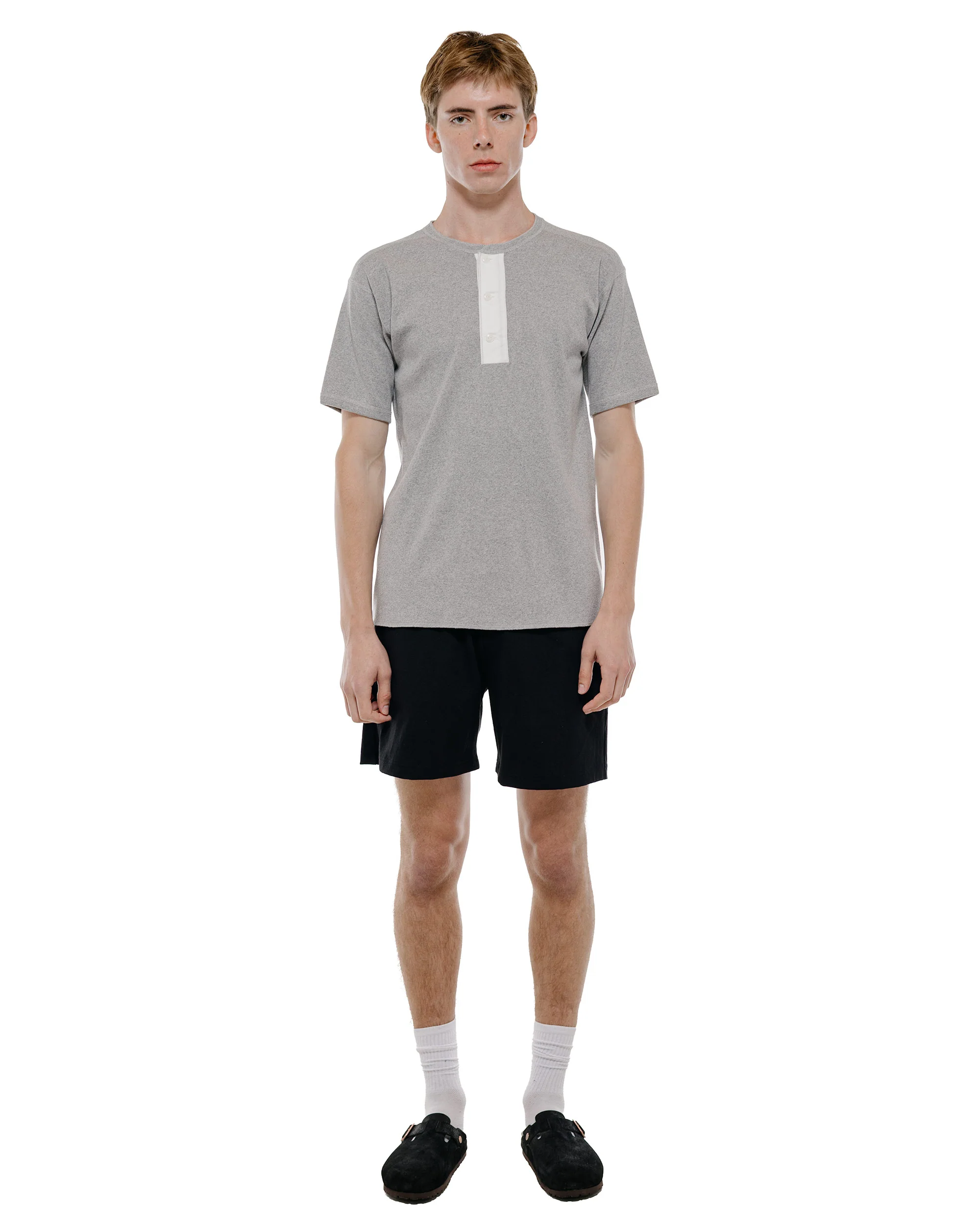 The Real McCoy's MC26037 Jersey Gym Shorts Black - Image 5