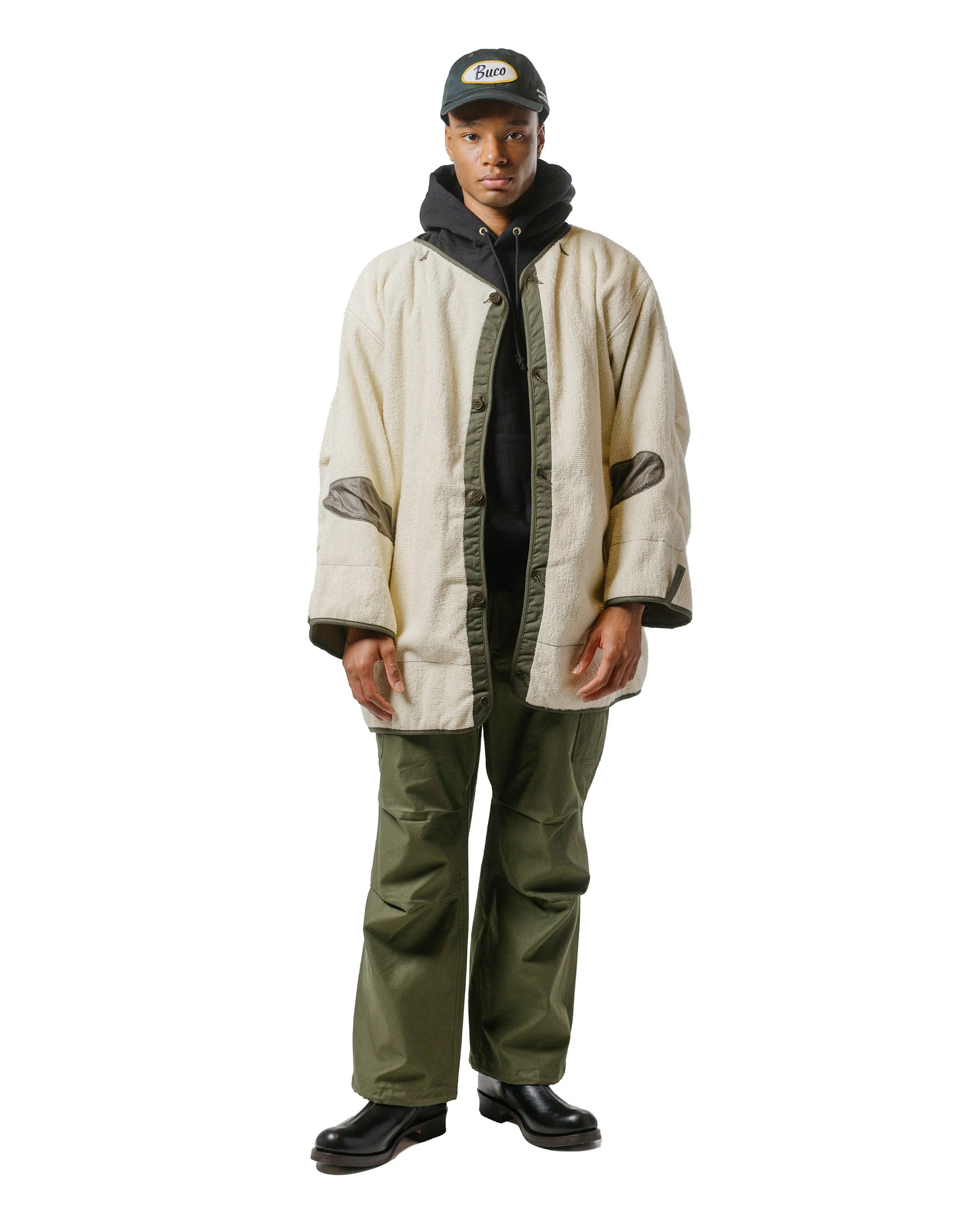 The Real McCoy's MJ22106 Parka, Liner, M-1951 Olive - Image 4