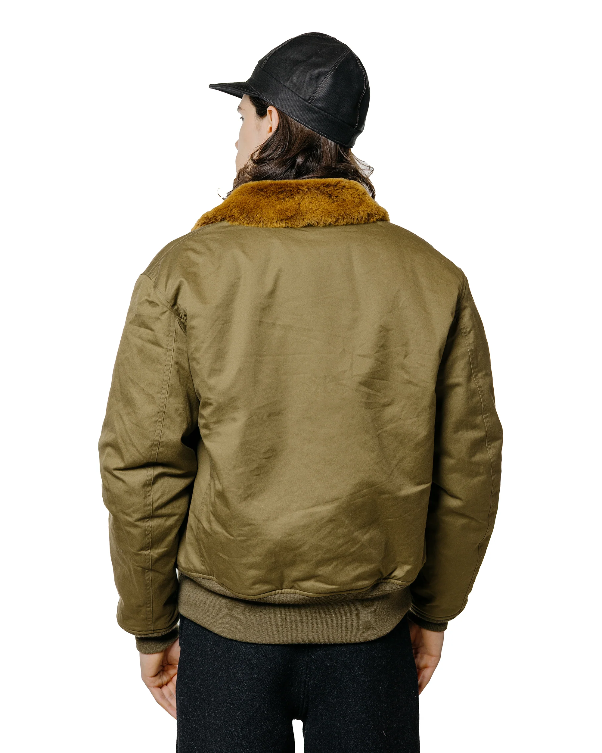 The Real McCoy's MJ25117 Type B-10 Real McCoy MFG.Co Olive - Image 3