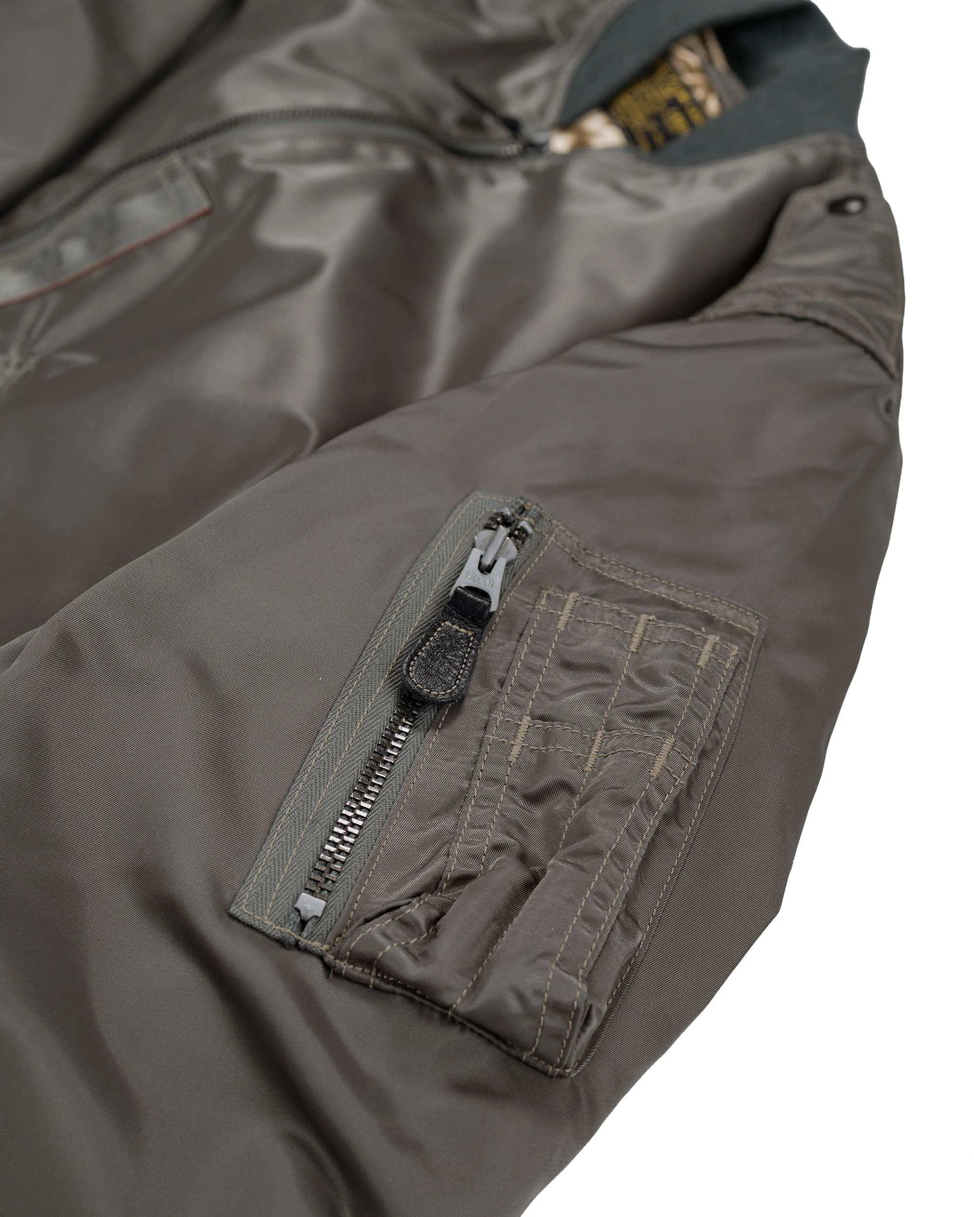 The Real McCoy's MJ26006 Type L-2B Real McCoy Mfg. Co. Sage Green - Image 6